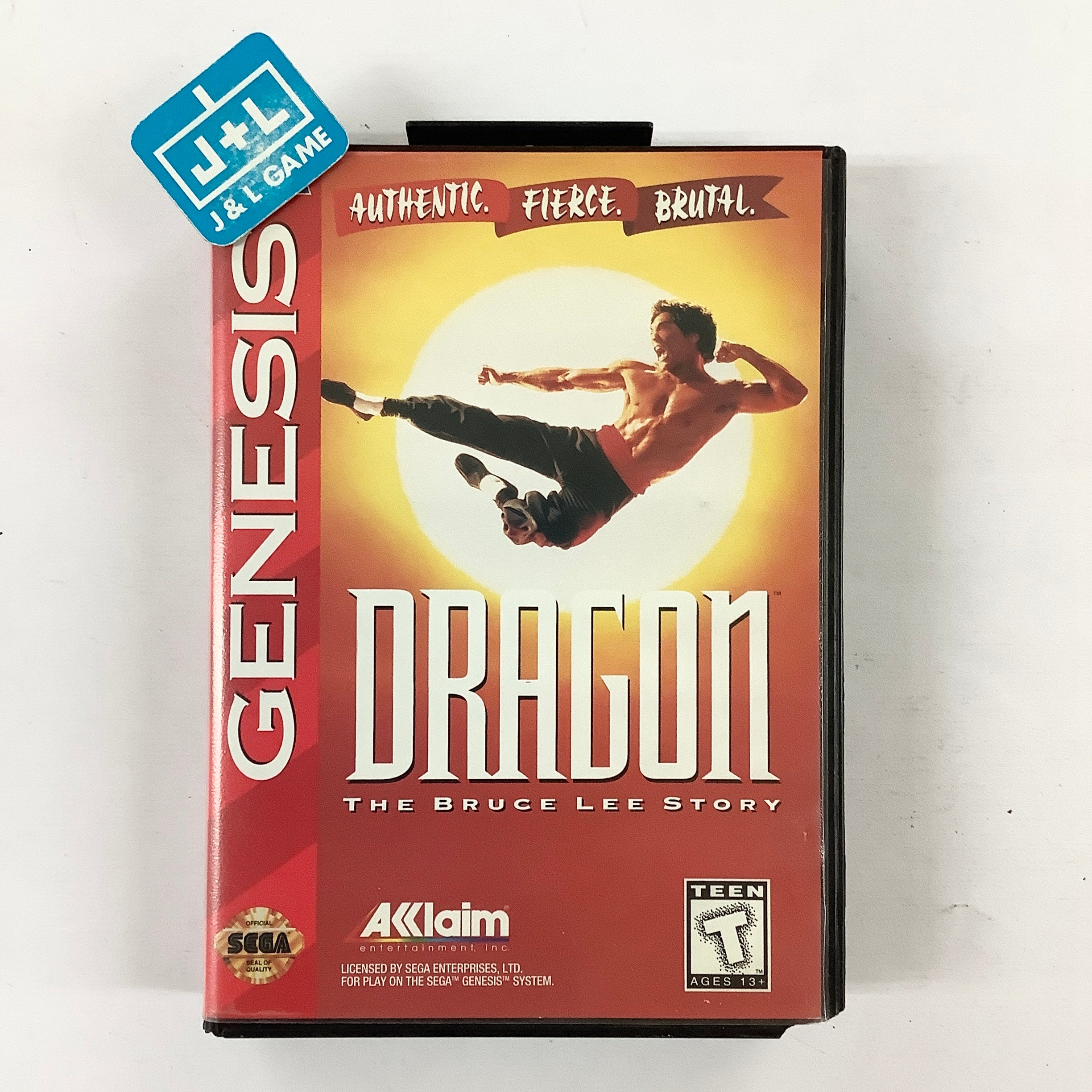 Dragon: The Bruce Lee Story - (SG) SEGA Genesis [Pre-Owned] Video Games Acclaim   
