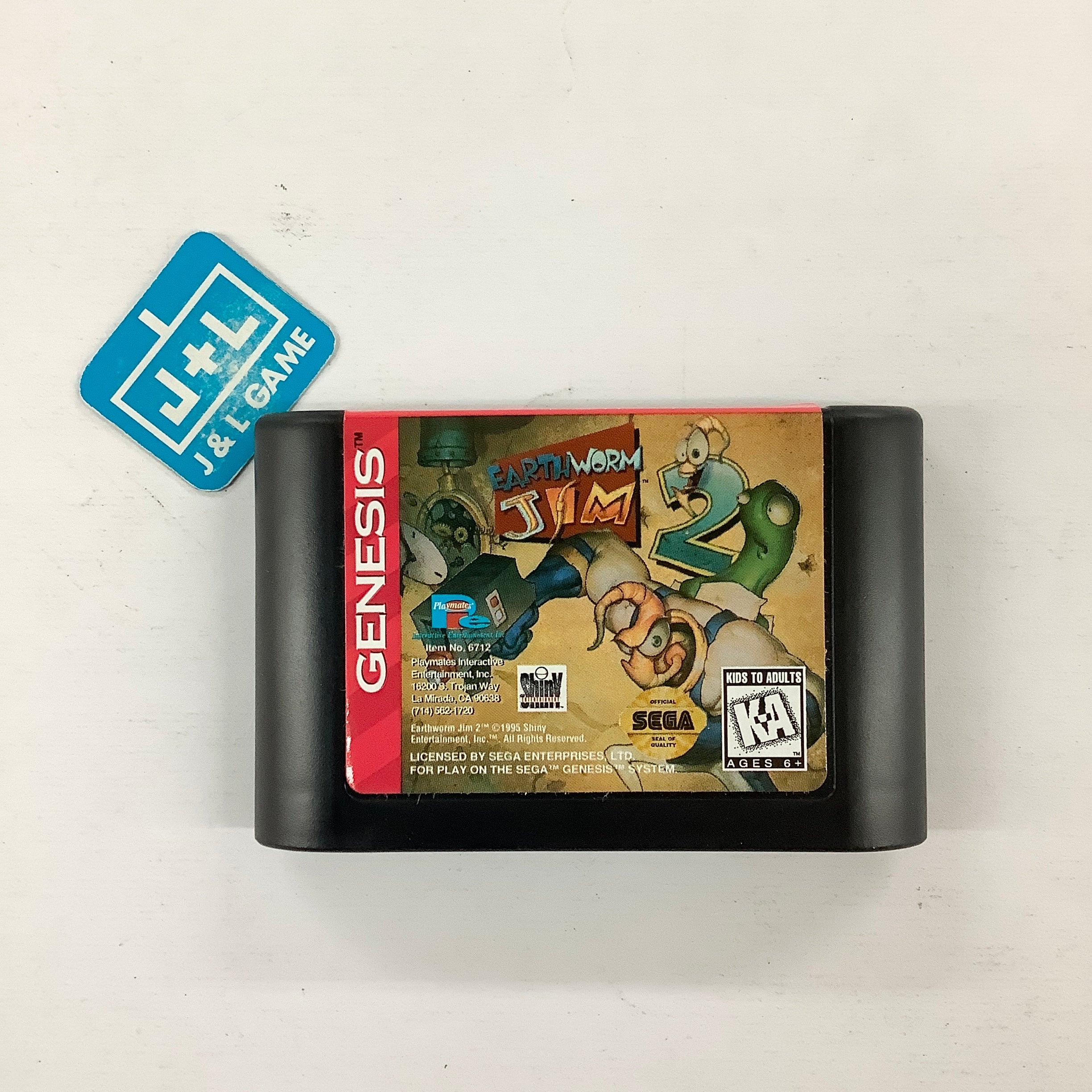 Earthworm Jim 2 - (SG) SEGA Genesis [Pre-Owned] Video Games Playmates   