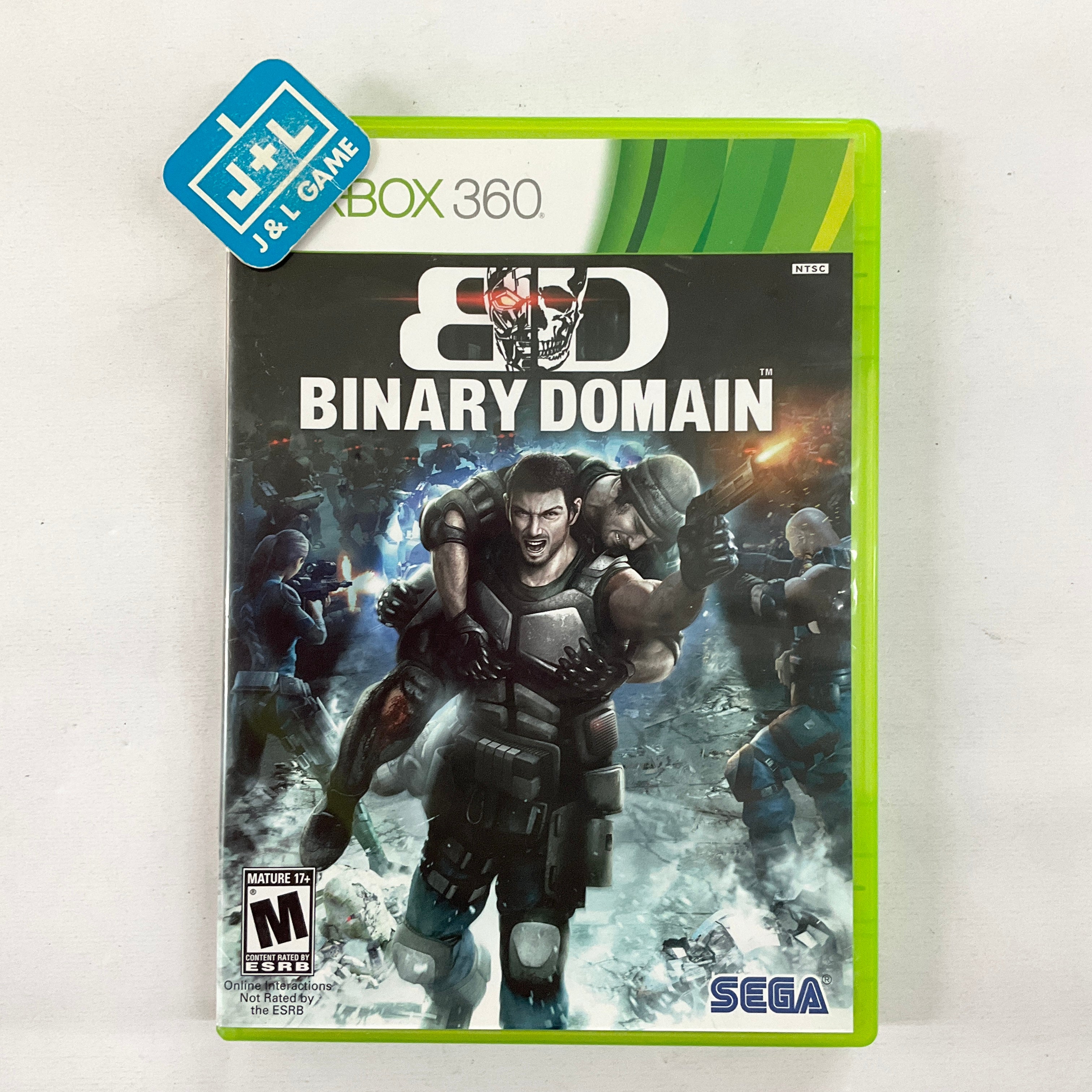 Binary Domain - Xbox 360 [Pre-Owned] | J&L Game