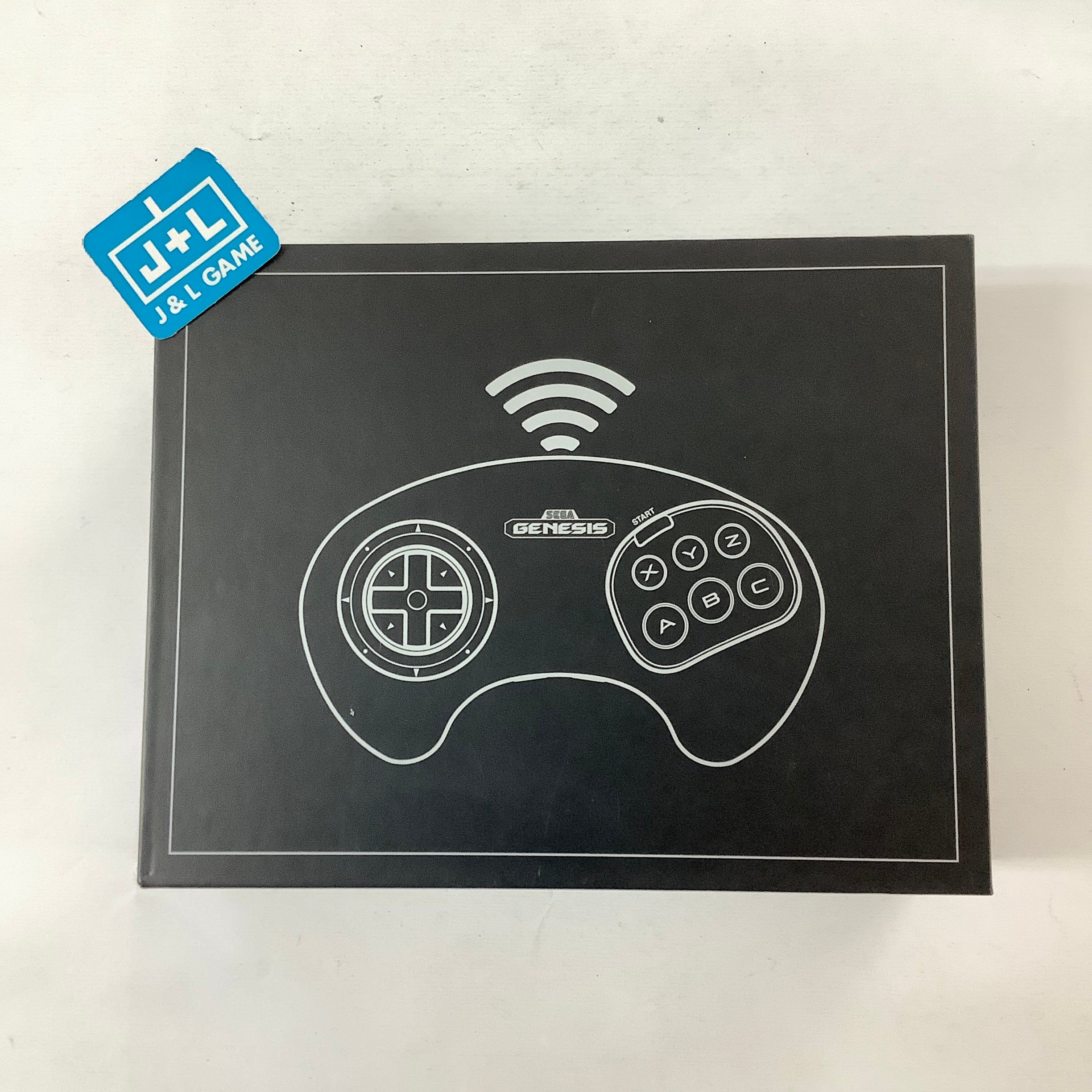 Retro-Bit Official Sega Genesis BIG6 Wireless Controller - 6-Button Arcade Pad