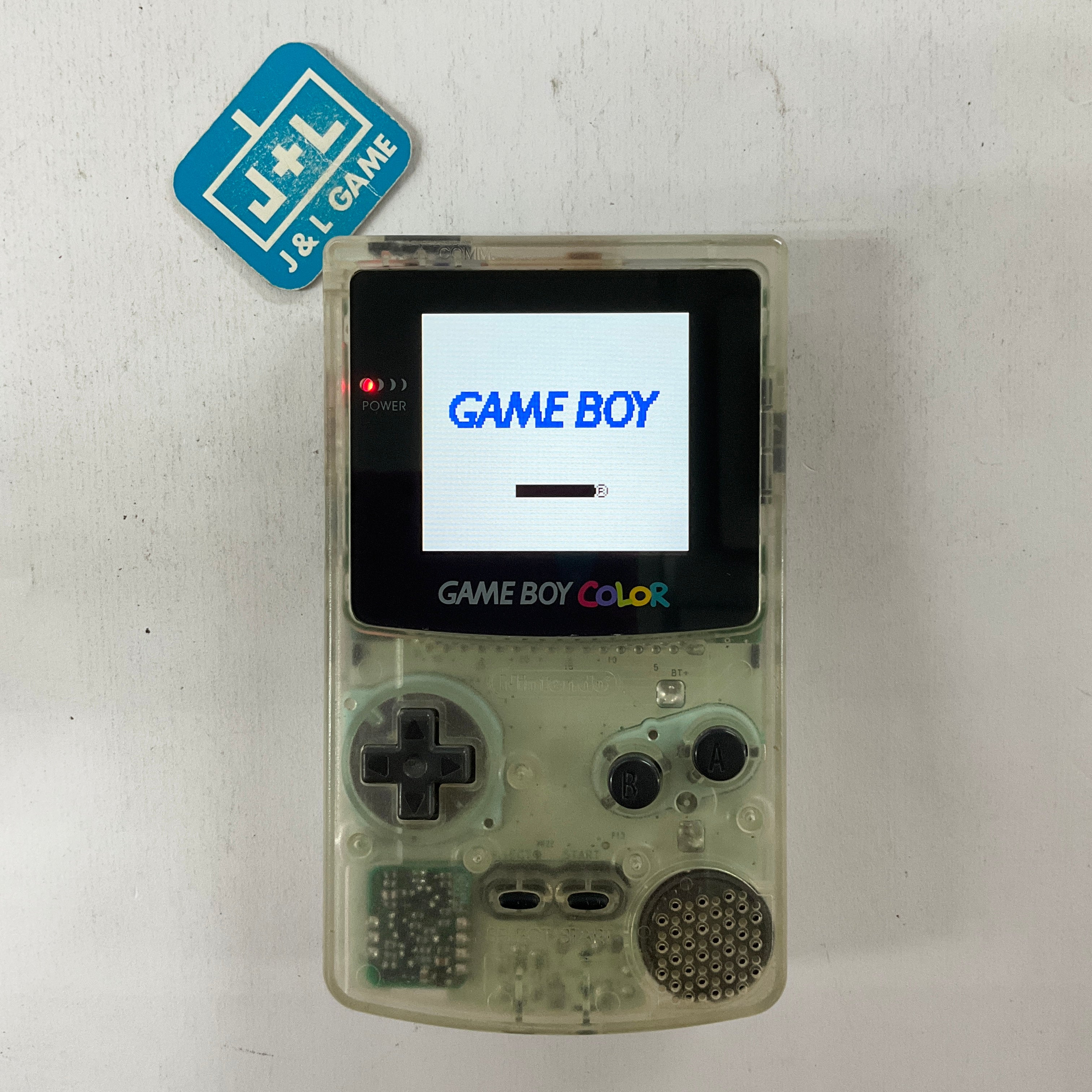 Nintendo Game Boy Color Console (Clear With Backlight) (GBC