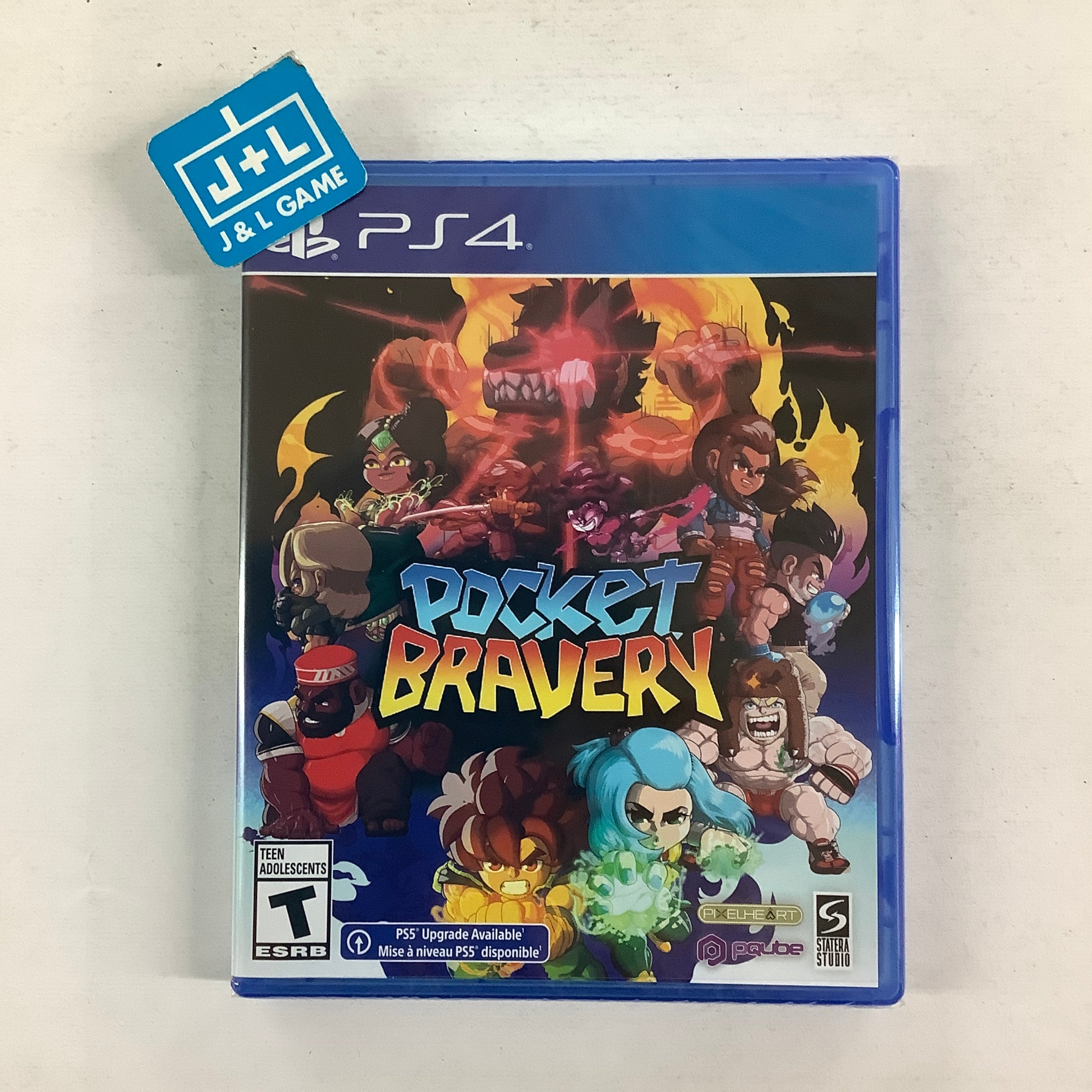 Pocket Bravery - (PS4) PlayStation 4 Video Games PQube