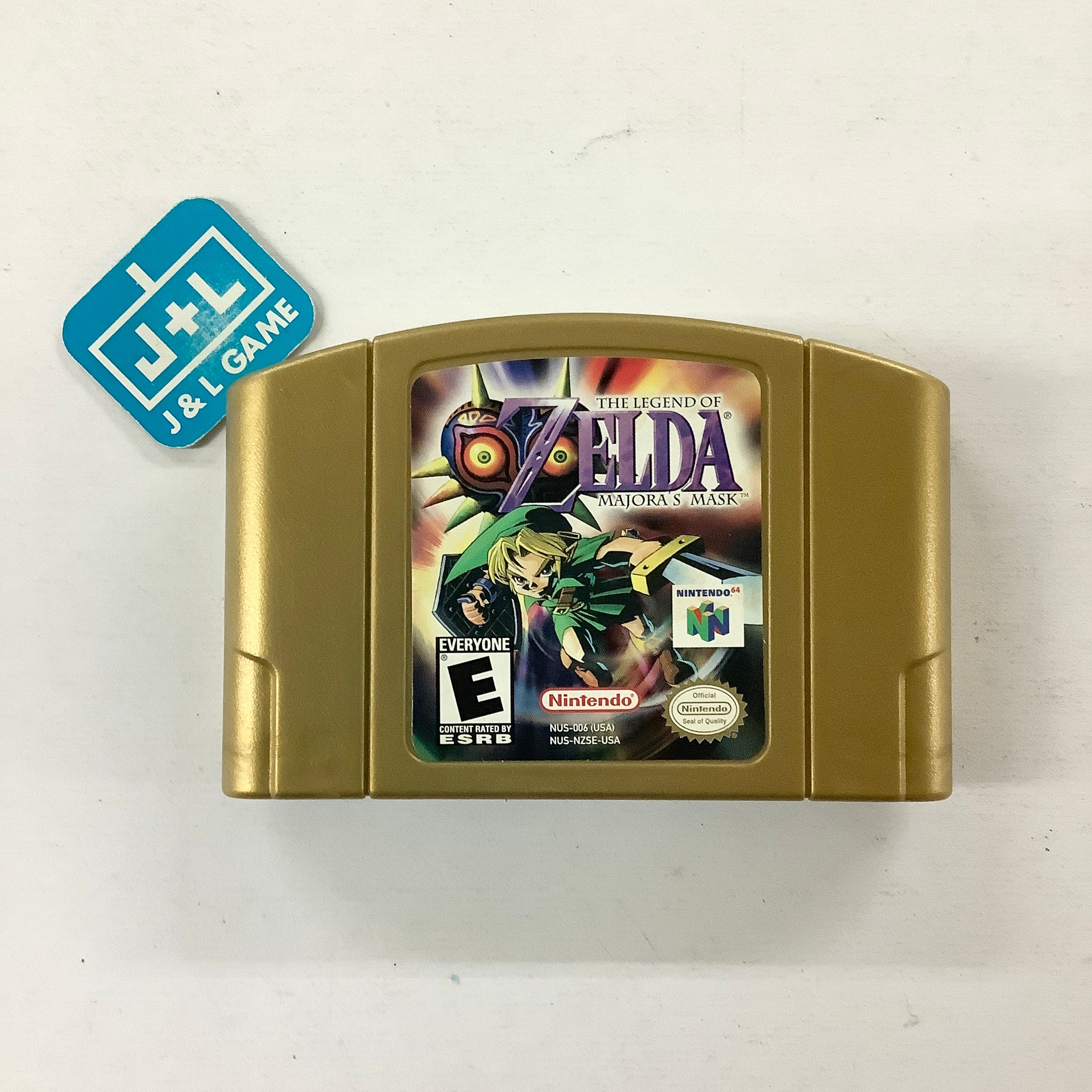 The Legend of Zelda: Majora's Mask (Not Hologram 3D Label) (N64