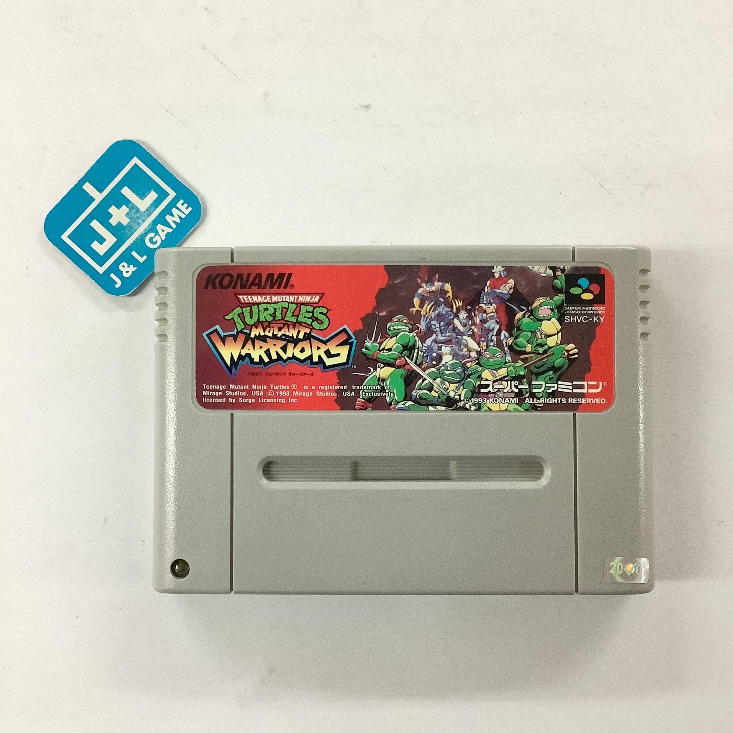 Teenage Mutant Ninja Turtles: Mutant Warriors - (SFC) Super Famicom [Pre-Owned] (Japanese Import) Video Games Konami   