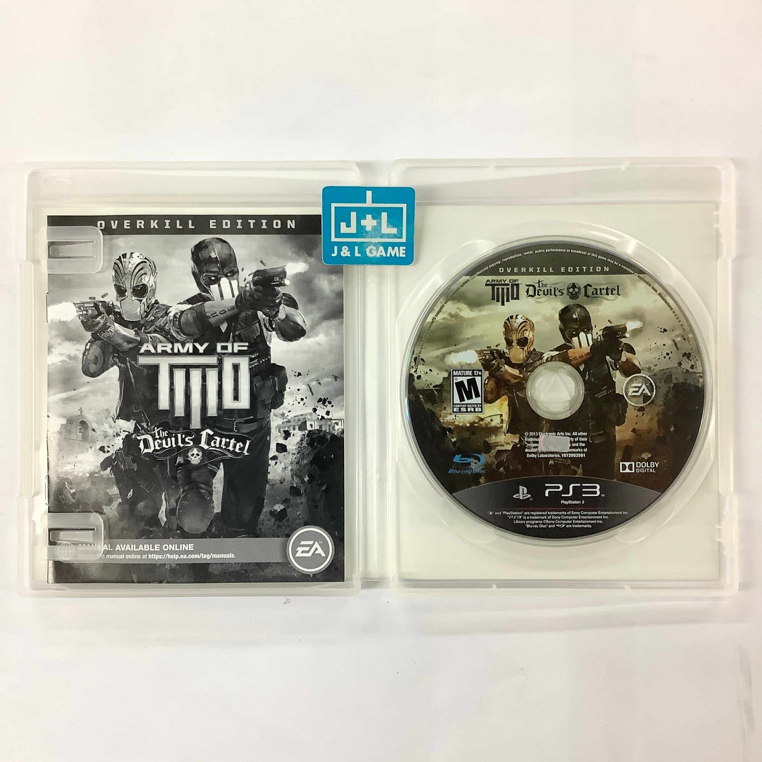 Army of Two: The Devil's Cartel - (PS3) PlayStation 3 [Pre-Owned] Video Games Electronic Arts   