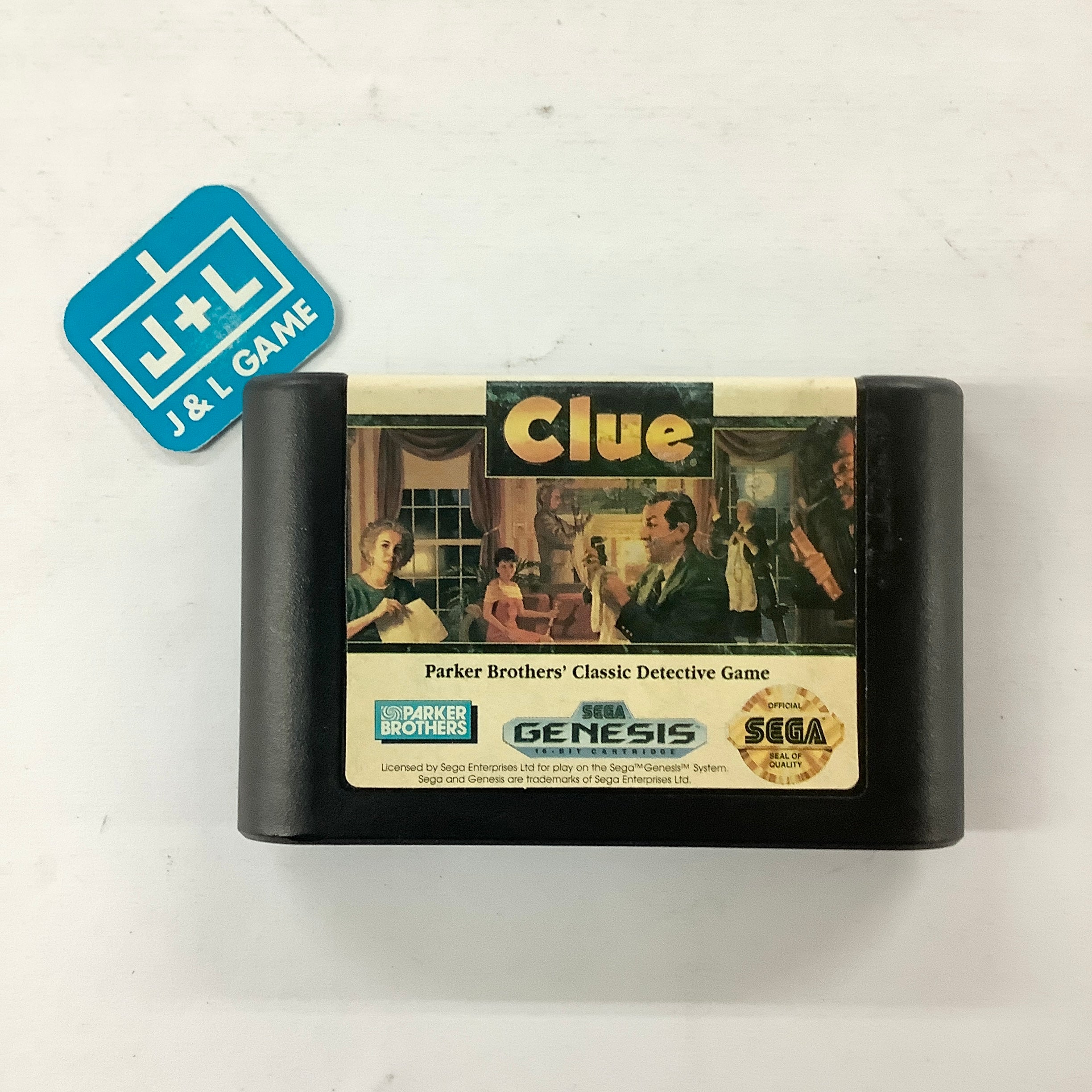 Clue (SG) SEGA Genesis Pre Owned J L Game Clue (SG) SEGA Genesis Pre Owned J L Game