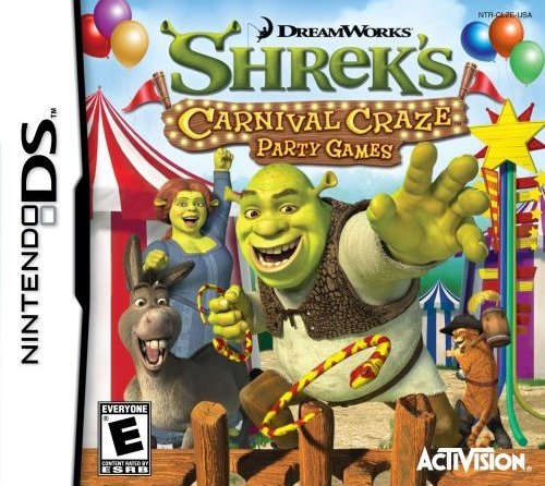 Shrek's Carnival Craze Party Games - (NDS) Nintendo DS [Pre-Owned] Video Games Activision   