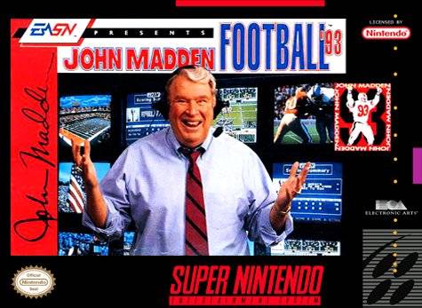 John Madden Football '93 - (SNES) Super Nintendo [Pre-Owned] | J&L