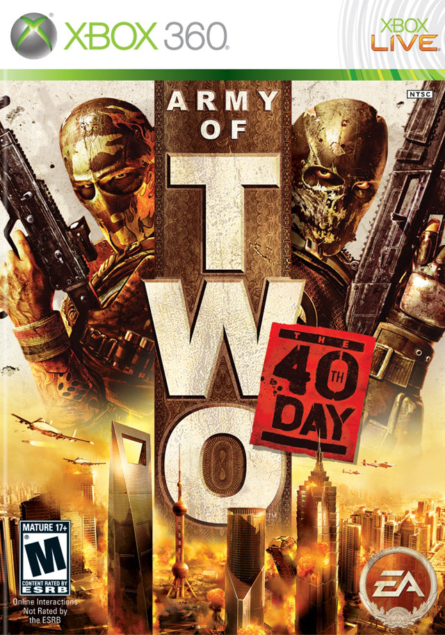 Army of Two: The 40th Day - Xbox 360 [Pre-Owned] Video Games Electronic Arts   