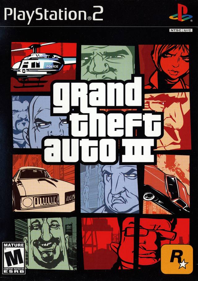 Grand Theft Auto III - (PS2) PlayStation 2 Video Games Rockstar Games   