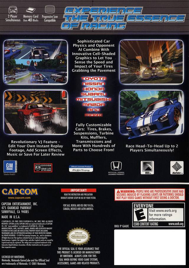 Auto Modellista - (GC) GameCube [Pre-Owned] Video Games Capcom   