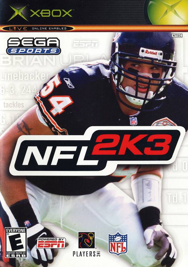 NFL 2K3 - (XB) Xbox Video Games Sega   