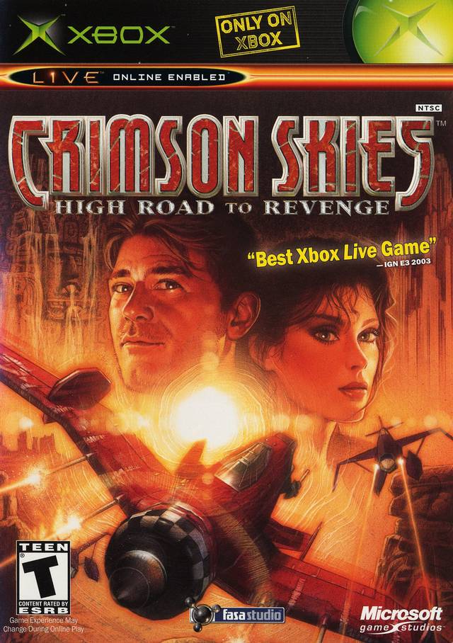 Crimson Skies: High Road to Revenge - (XB) Xbox [Pre-Owned] Video Games Microsoft Game Studios   
