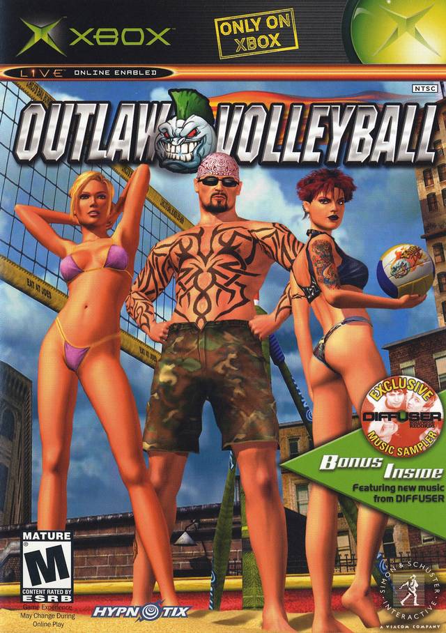 Outlaw Volleyball - (XB) Xbox Video Games Simon & Schuster   