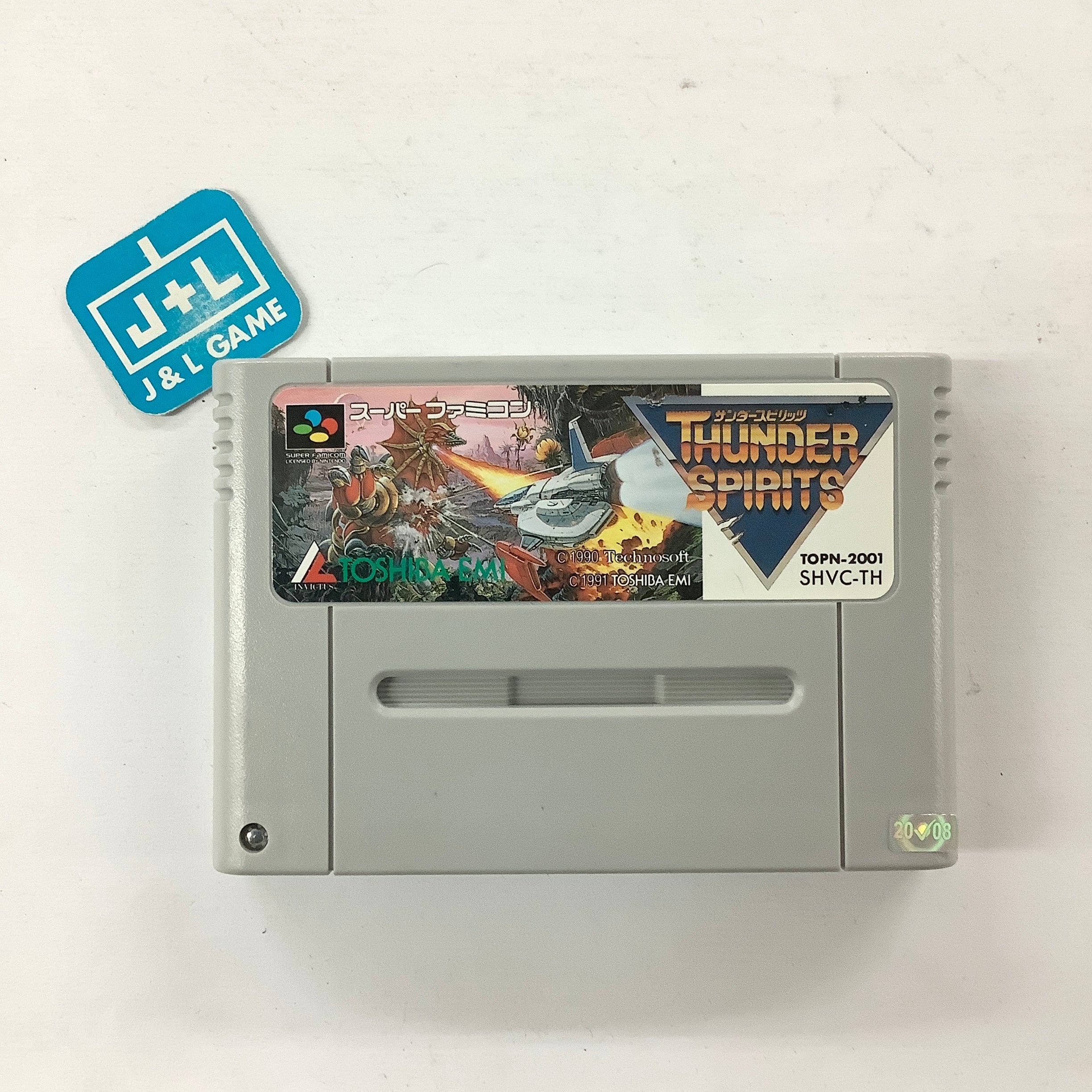 Thunder Spirits - (SFC) Super Famicom [Pre-Owned] (Japanese Import) Video Games Toshiba EMI   