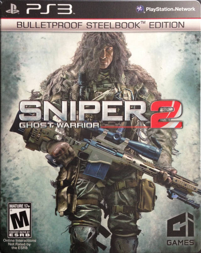 Sniper: Ghost Warrior 2 (Bulletproof Steelbook Edition) - (PS3) PlayStation 3 [Pre-Owned] Video Games City Interactive   