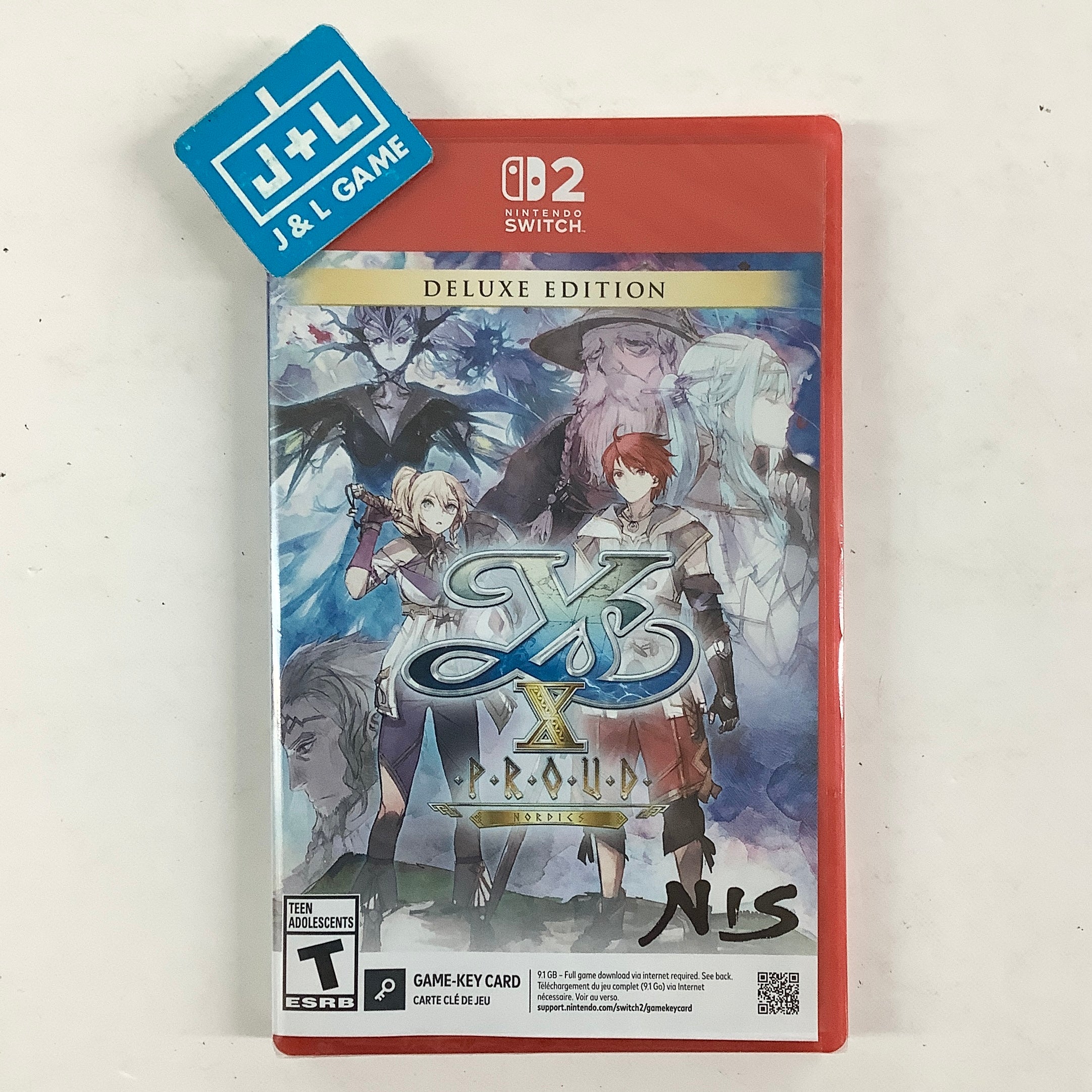 Ys X: Proud Nordics (Deluxe Edition) - (NS2) Nintendo Switch 2