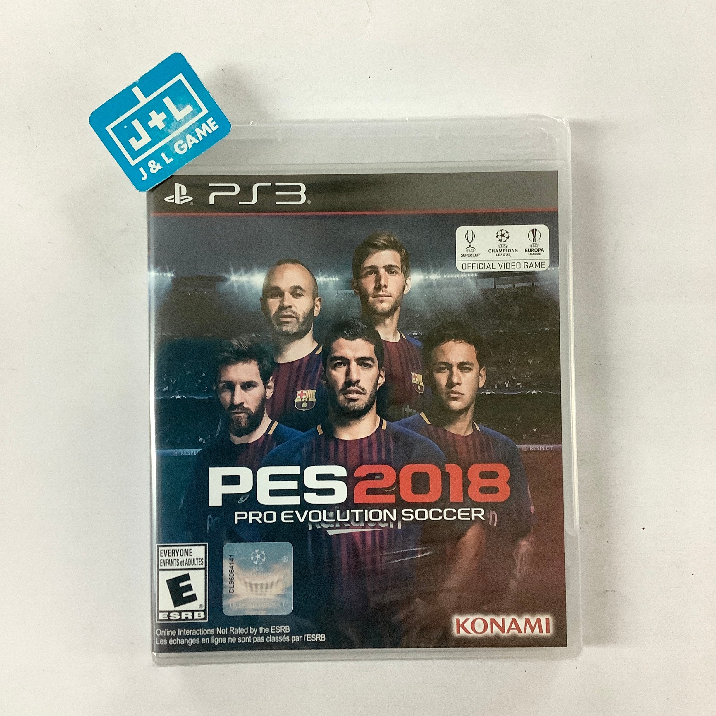 Pro Evolution Soccer 2018 - (PS3) PlayStation 3 Video Games Konami