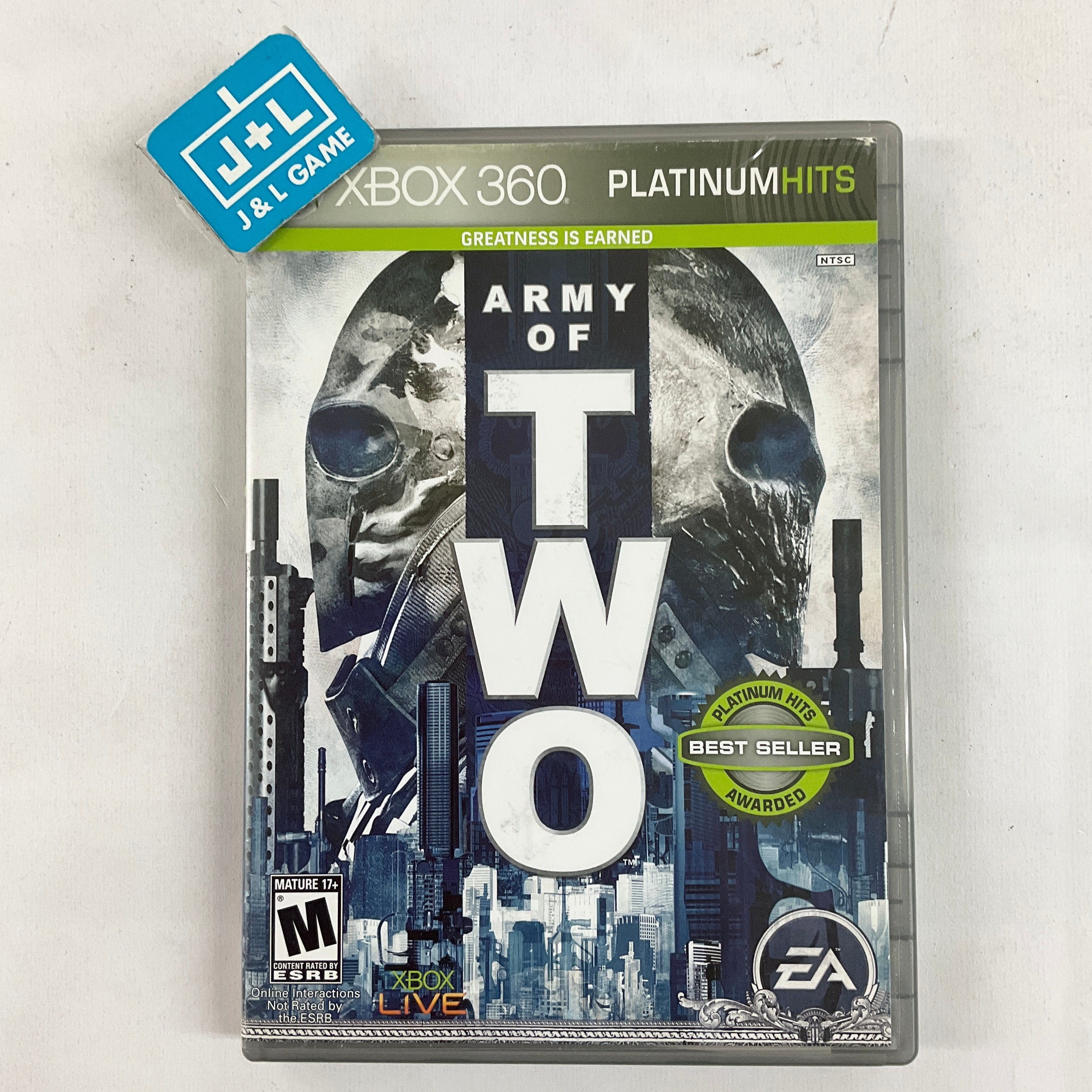 Army of Two (Platinum Hits) - Xbox 360 [Pre-Owned] | J&L Game