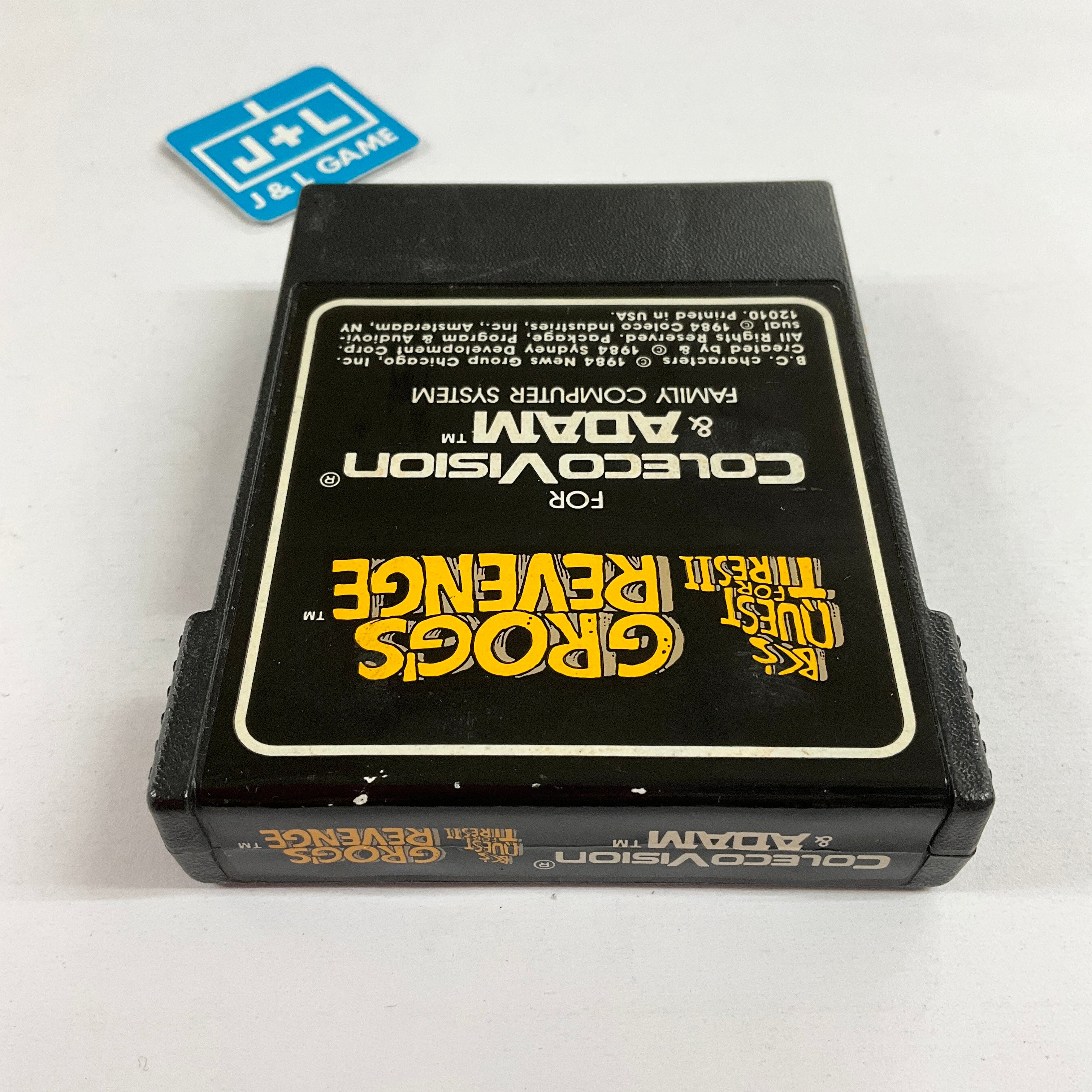 BC's Quest for Tires II: Grog's Revenge - (CVIS) Colecovision [Pre-Owned] Video Games Coleco   