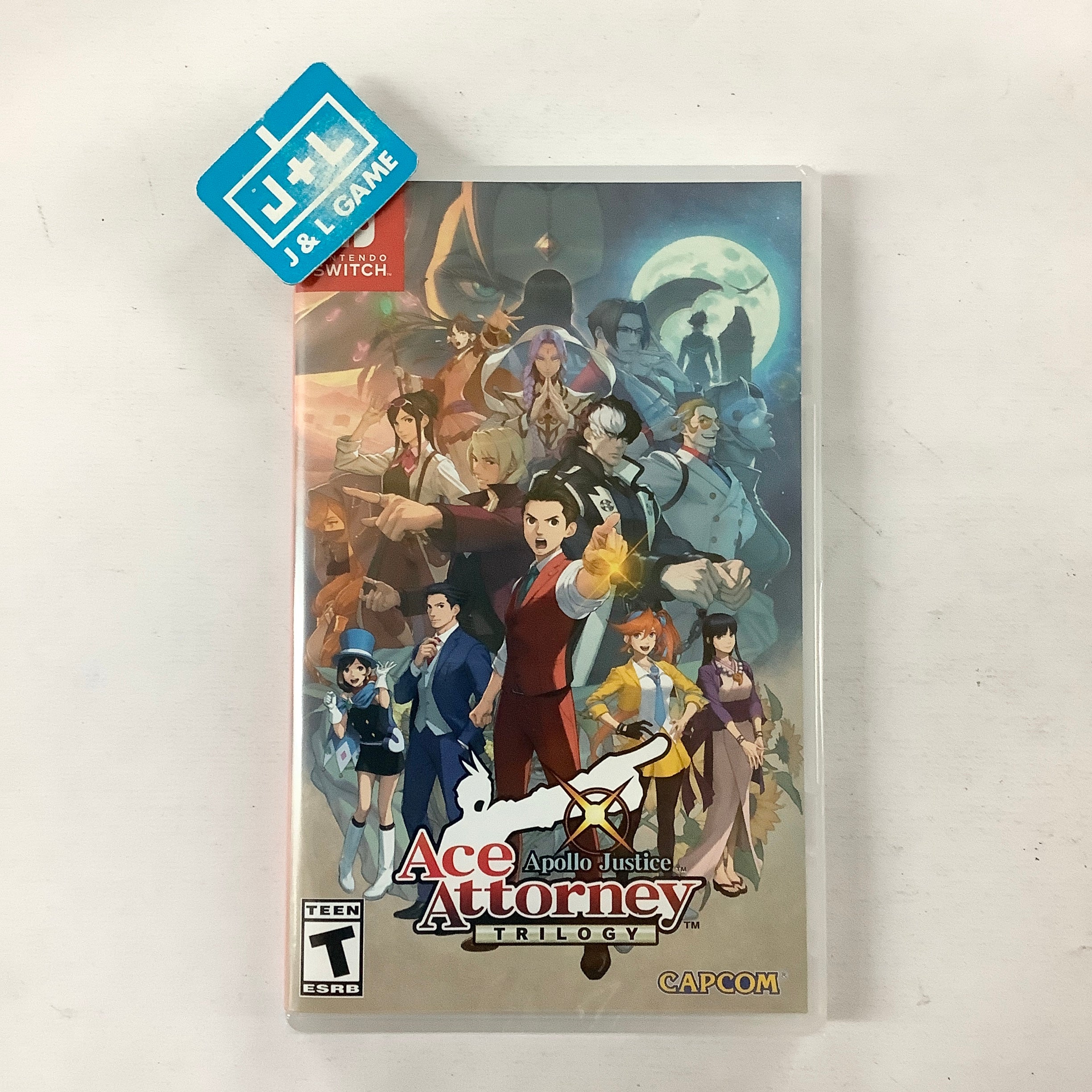 Apollo Justice: Ace Attorney Trilogy (NSW) Nintendo Switch J&L