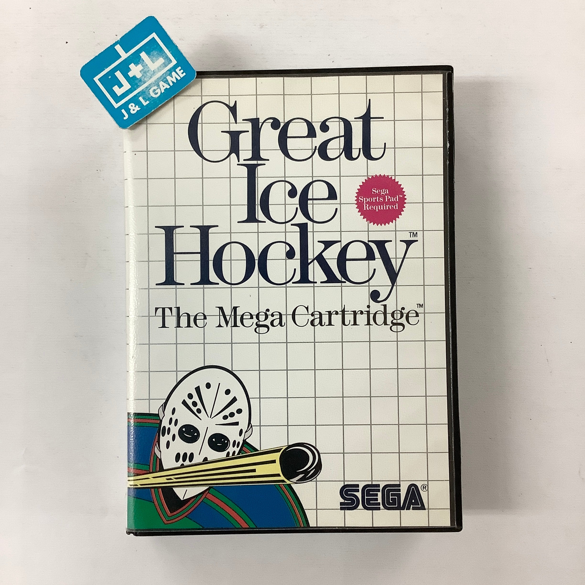 Great Ice Hockey - SEGA Master System [Pre-Owned] Video Games Sega   