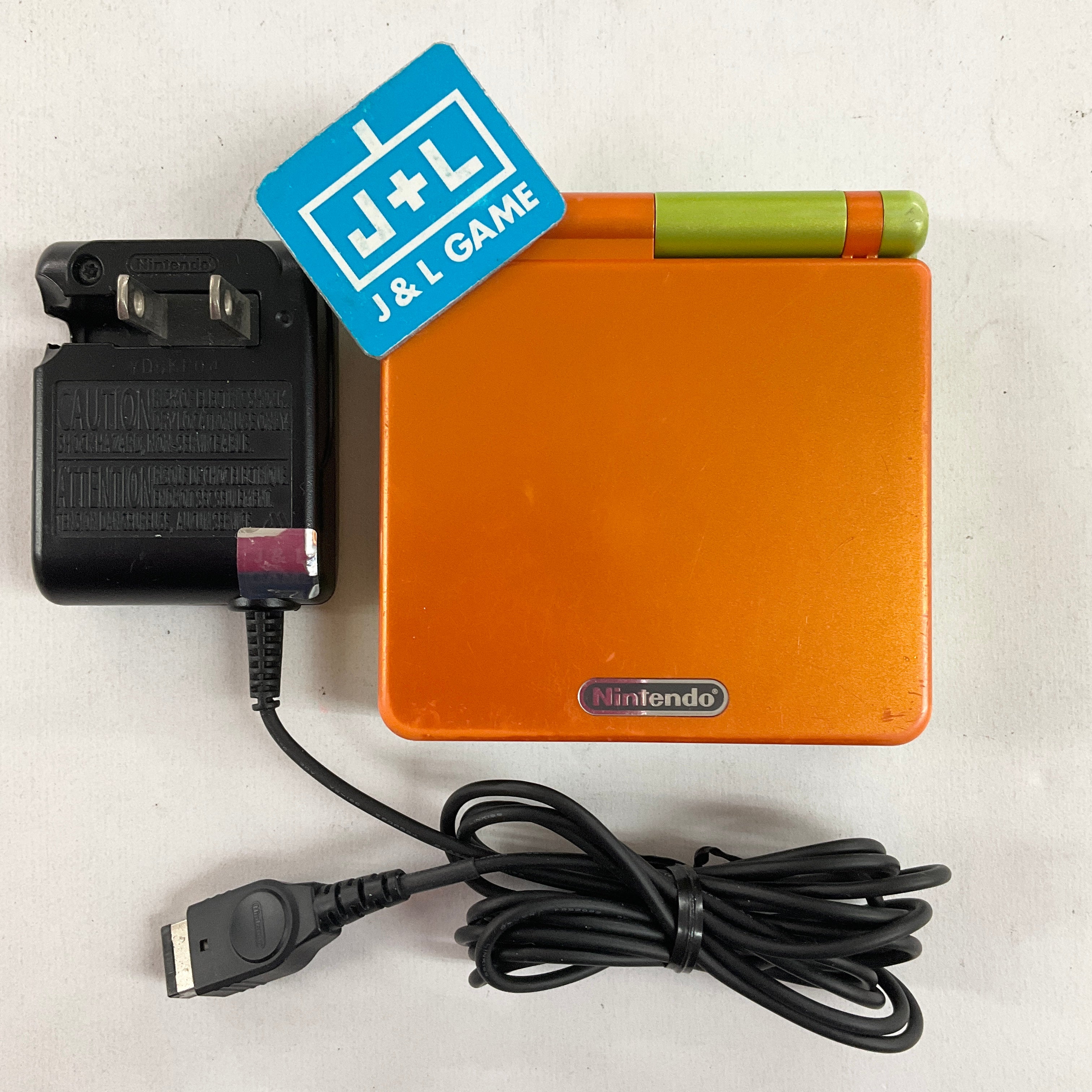 Nintendo Game Boy Advance SP Console AGS-001 (Spice Orange/Lime