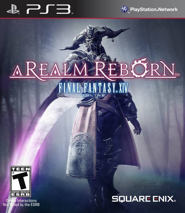 Final Fantasy XIV Online: A Realm Reborn - (PS3) PlayStation 3 Video Games Square Enix   