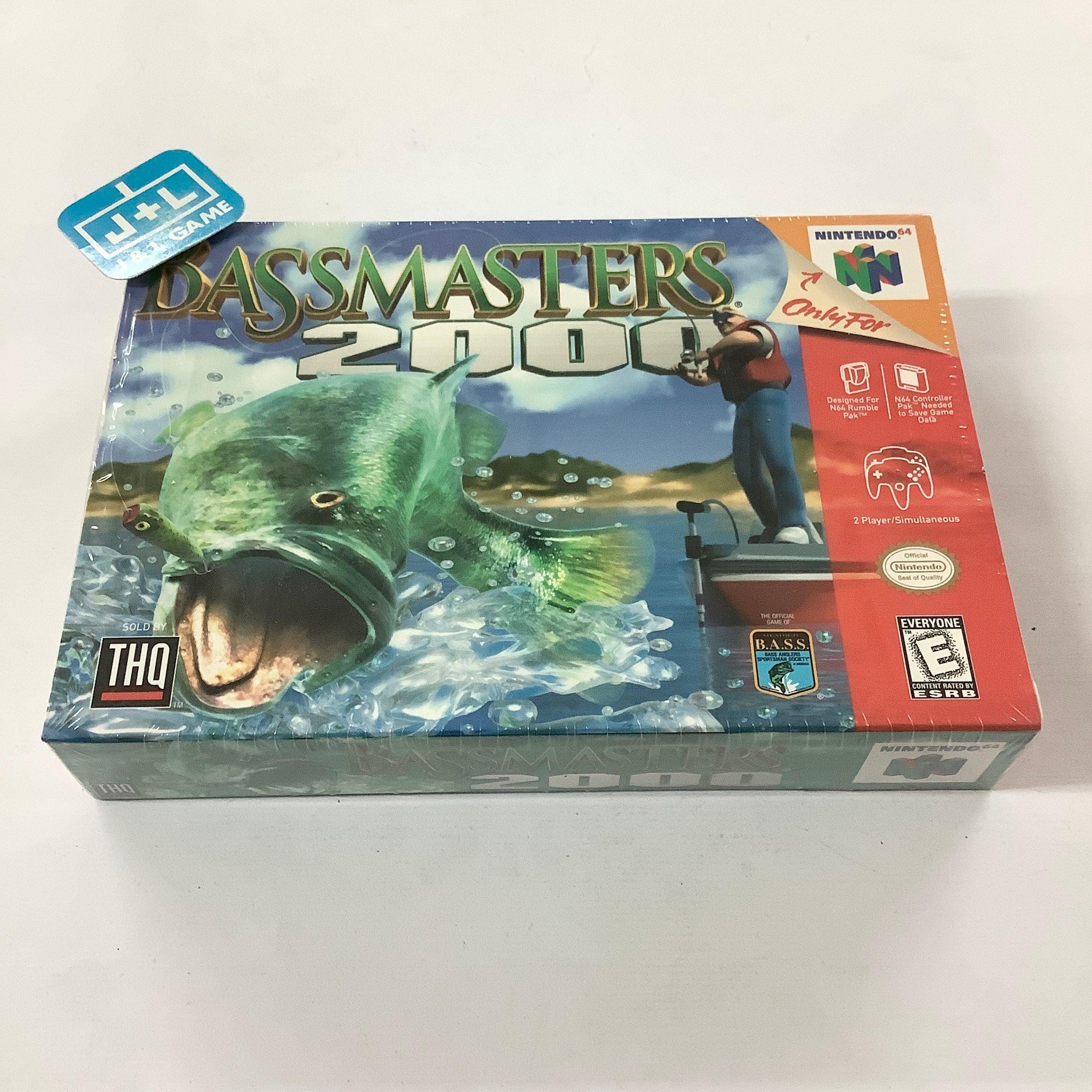 Bassmasters 2000 - (N64) Nintendo 64 Video Games THQ   