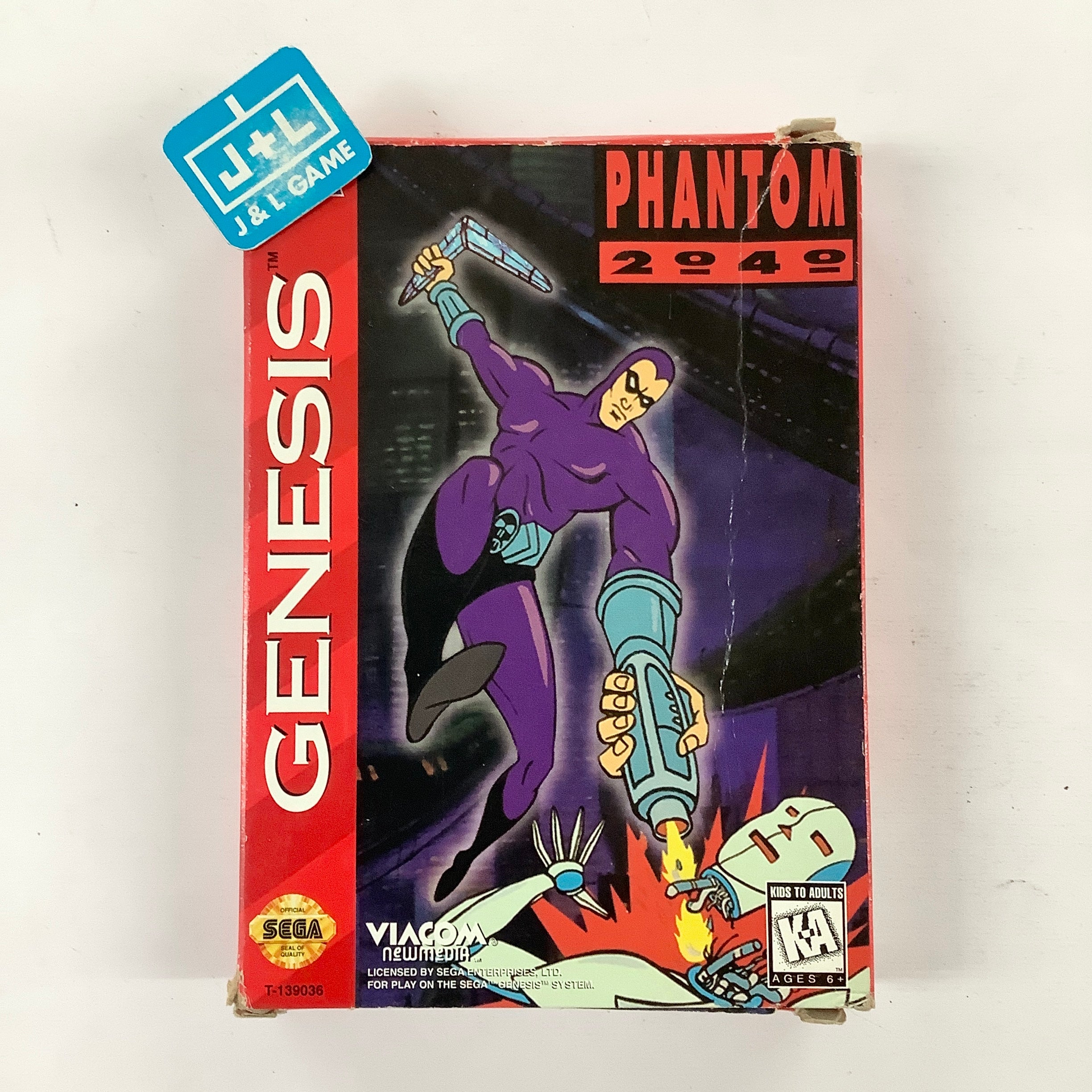 Phantom 2040 - (SG) SEGA Genesis [Pre-Owned] Video Games Viacom New Media   