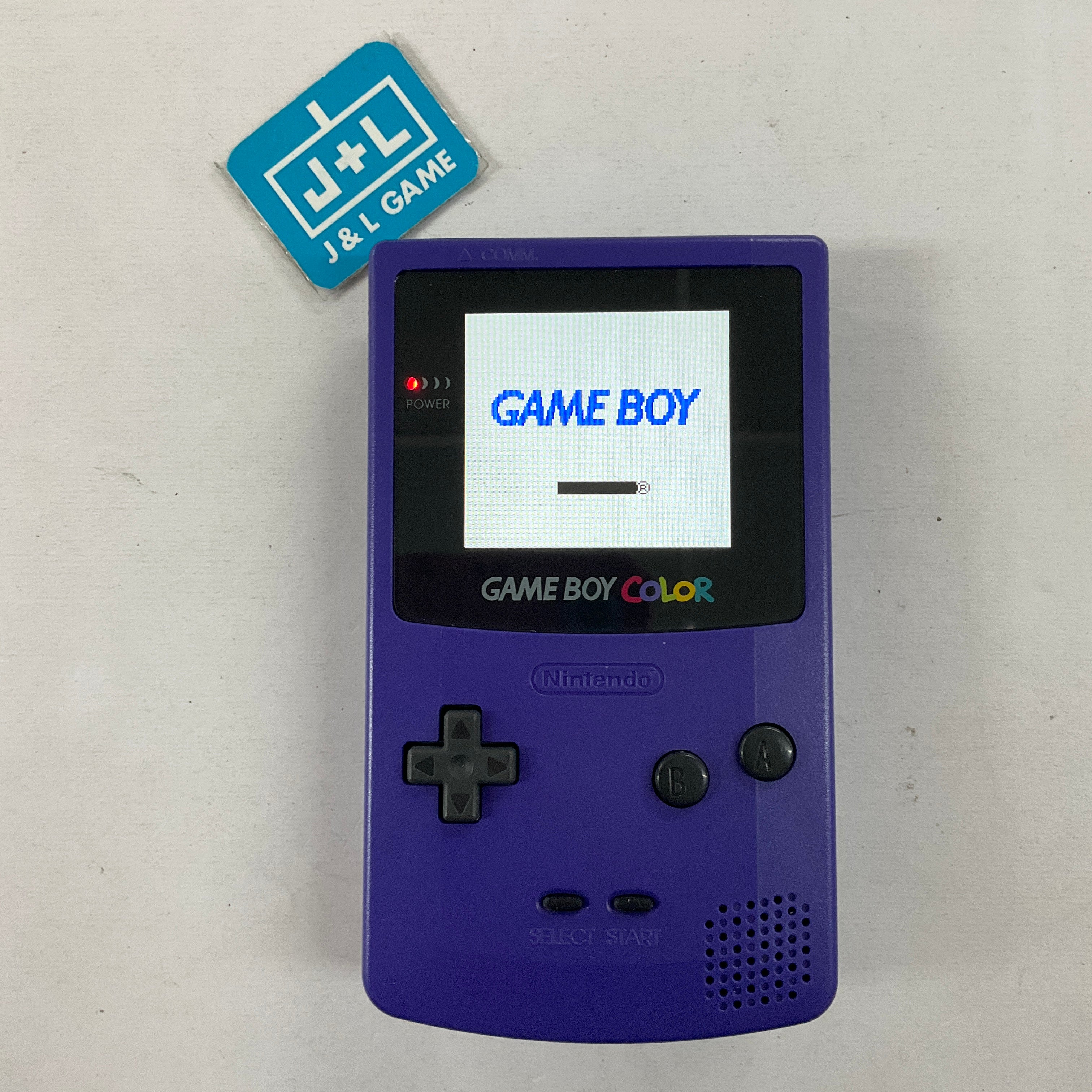 Nintendo Game Boy Color Console (Grape with Backlight) (GBC