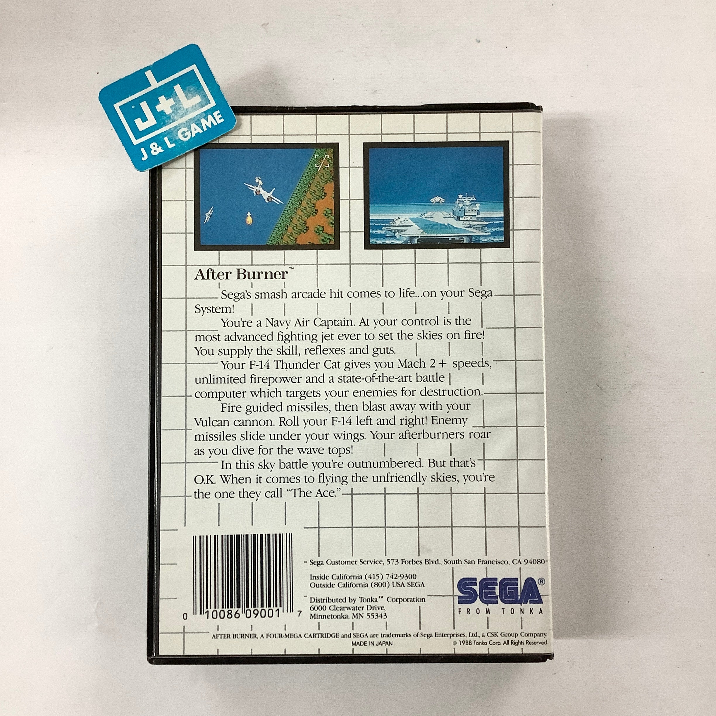After Burner - SEGA Master System [Pre-Owned] Video Games Sega   