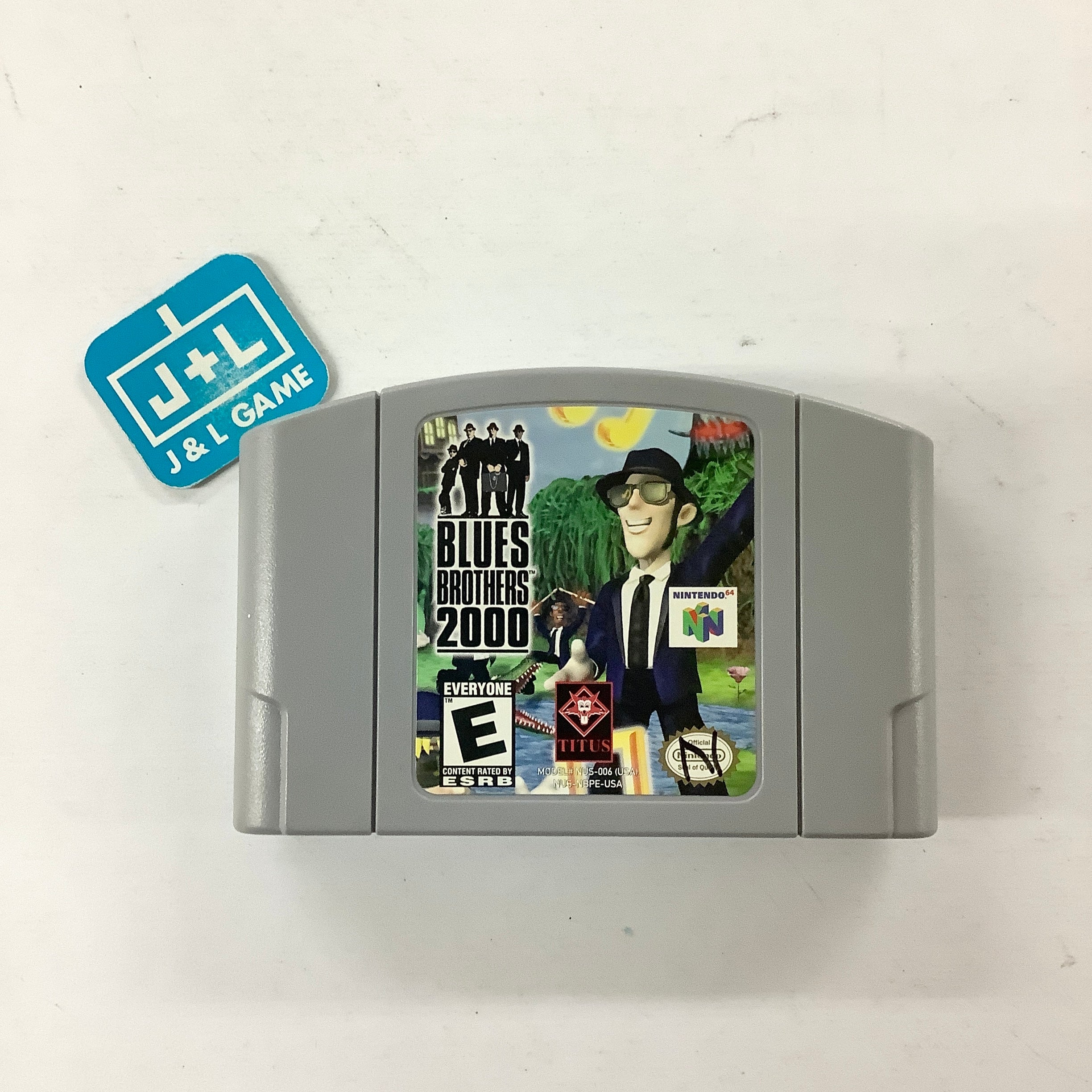 Blues Brothers 2000 - (N64) Nintendo 64 [Pre-Owned] Video Games Titus Software   