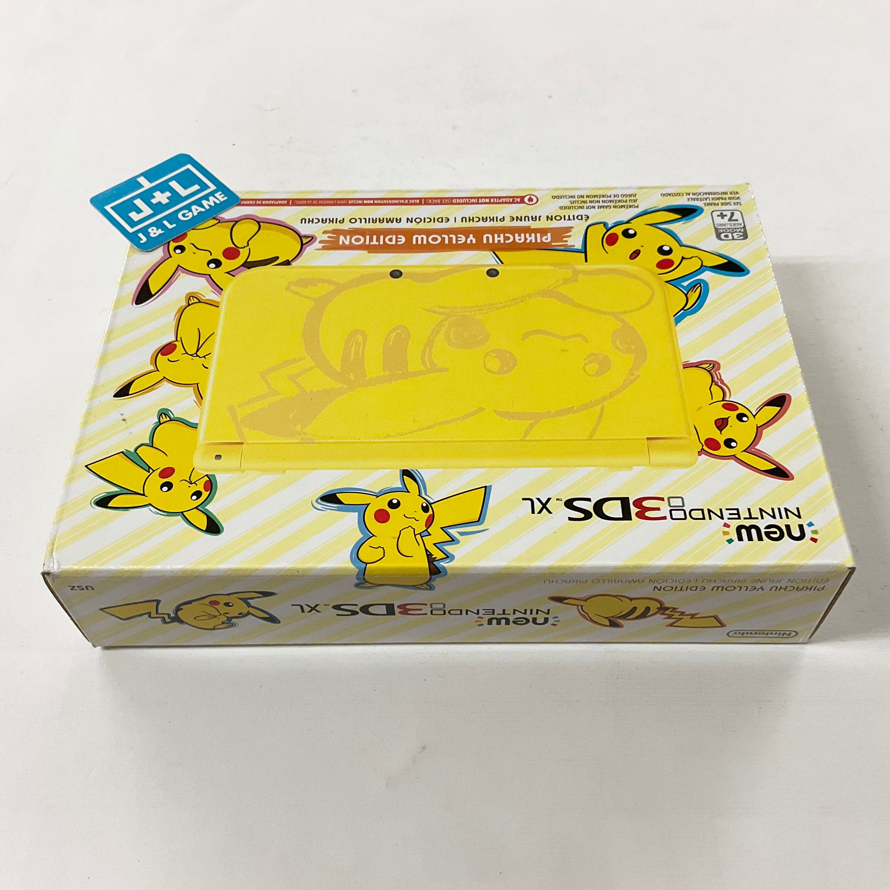 Nintendo New 3DS XL Console (Pikachu Yellow Edition) - Nintendo 3DS Consoles Nintendo   