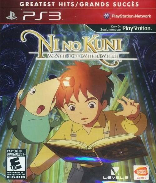 Ni no Kuni: Wrath of the White Witch (Greatest Hits)  - (PS3) PlayStation 3 Video Games Namco Bandai Games   