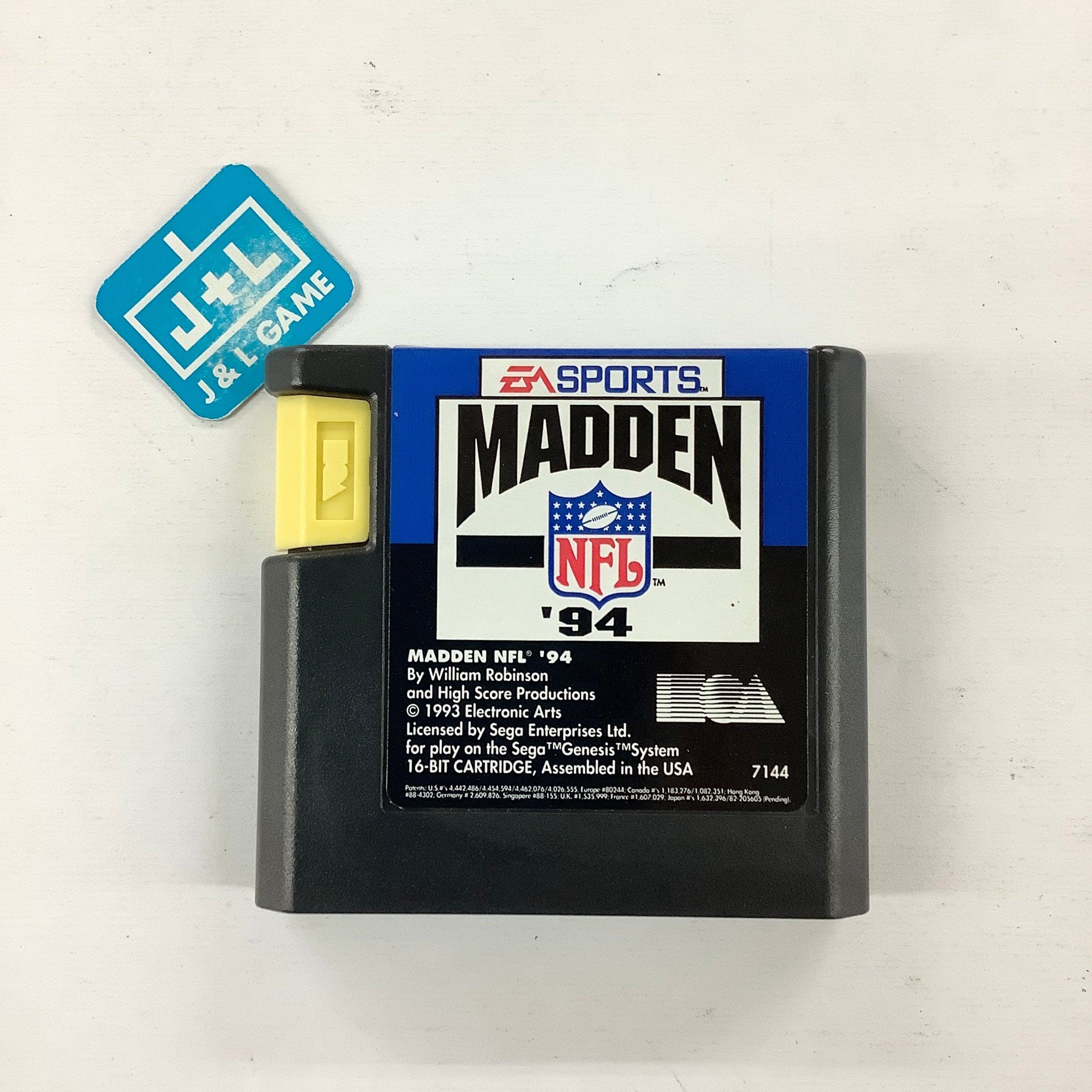 Madden NFL '94 - (SG) SEGA Genesis [Pre-Owned] Video Games EA Sports   
