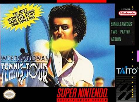 International Tennis Tour - (SNES) Super Nintendo [Pre-Owned] Video Games Taito Corporation   