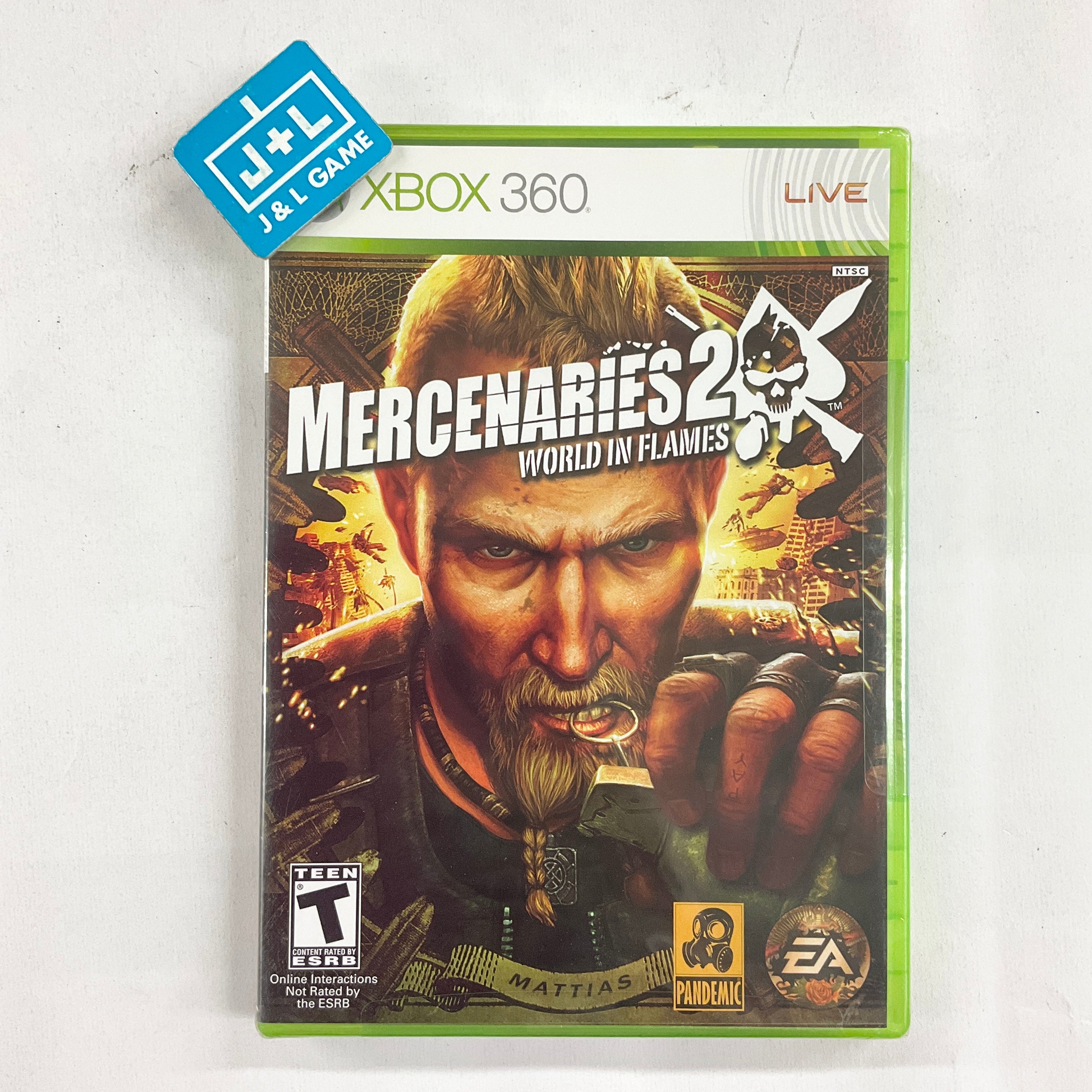 Mercenaries 2: World in Flames - Xbox 360*** | J&L Game
