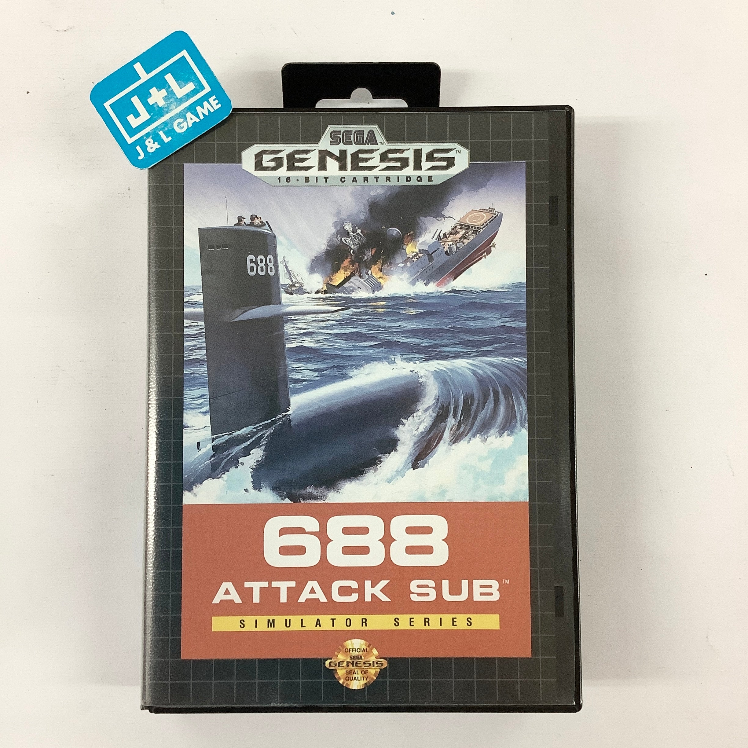 688 Attack Sub - (SG) SEGA Genesis [Pre-Owned] | J&L Game