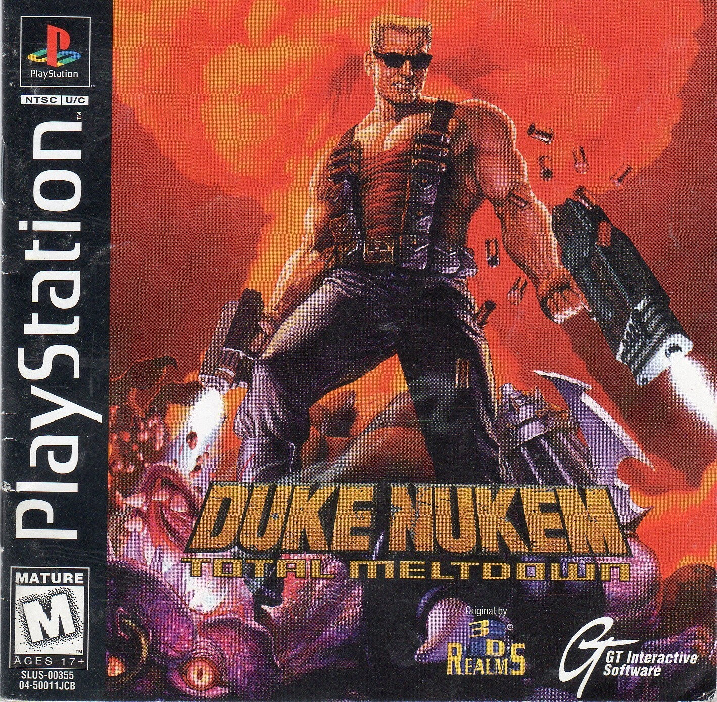 Duke Nukem: Total Meltdown - (PS1) PlayStation 1 [Pre-Owned] Video Games GT Interactive   