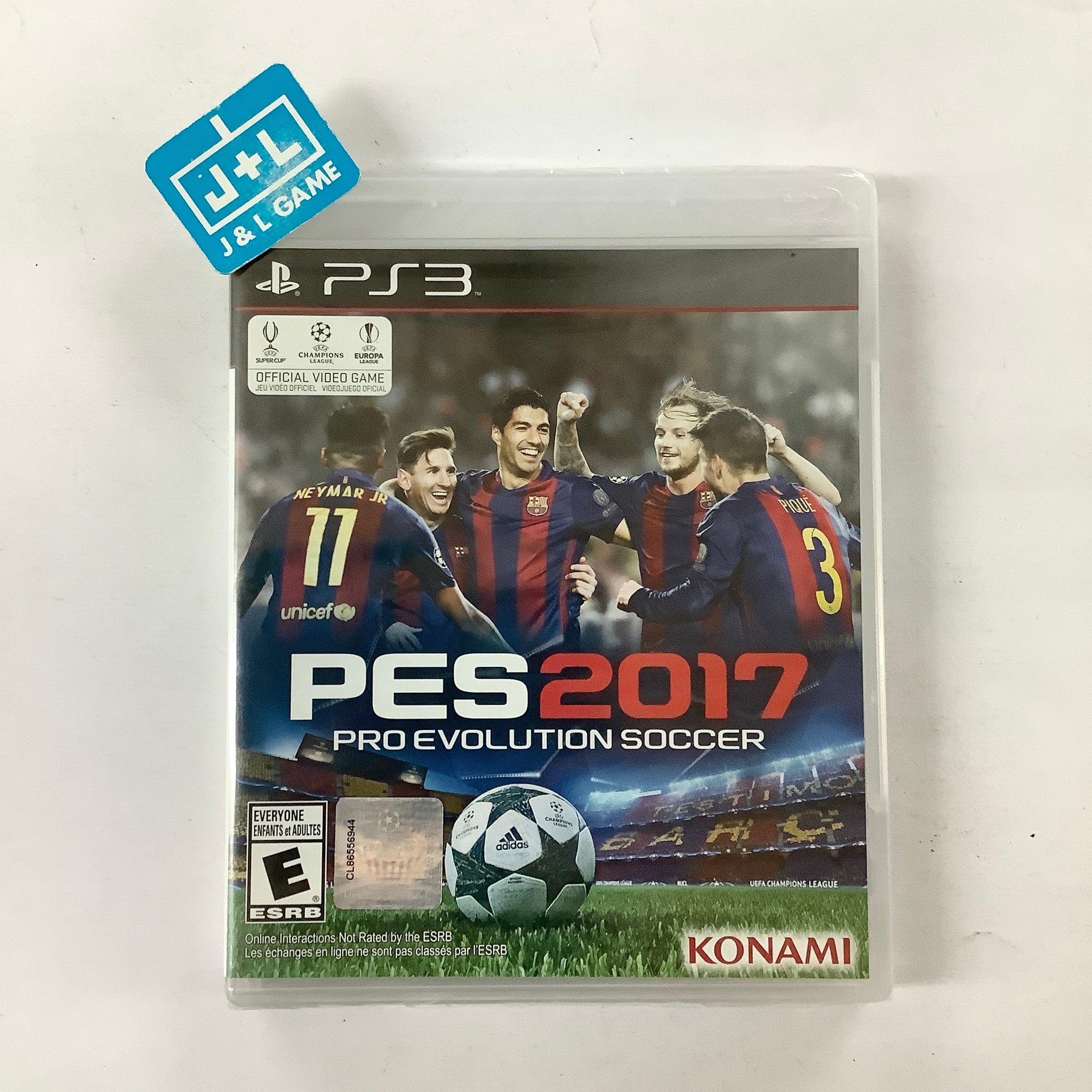 Pro Evolution Soccer 2017 - (PS3) PlayStation 3 Video Games Konami