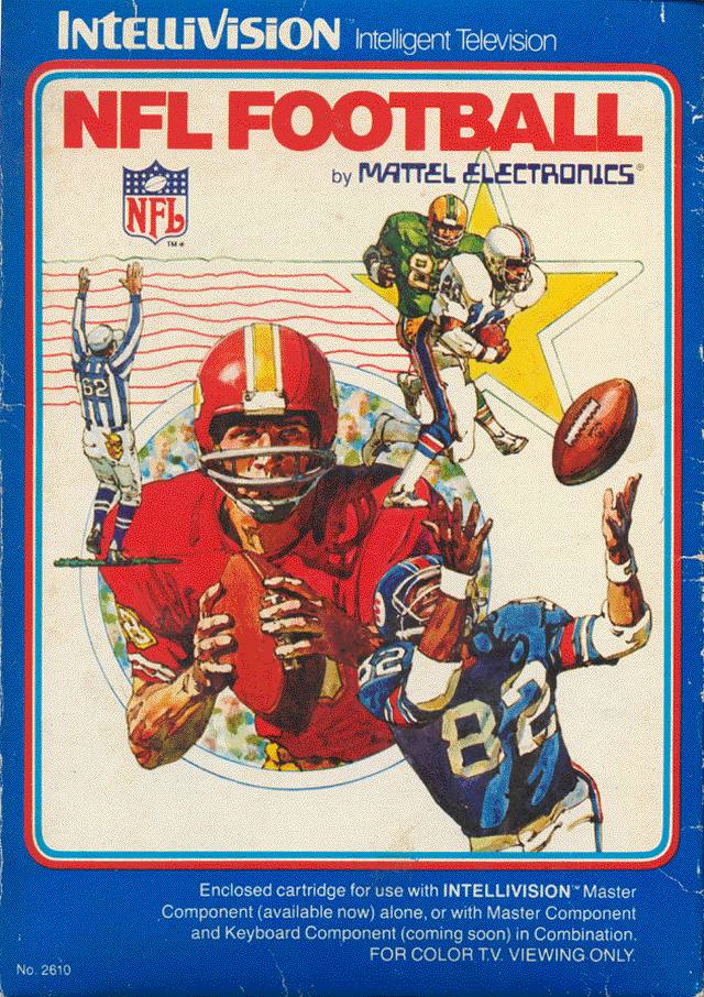 NFL Football - (INTV) Intellivision [Pre-Owned] Video Games Intellivision   