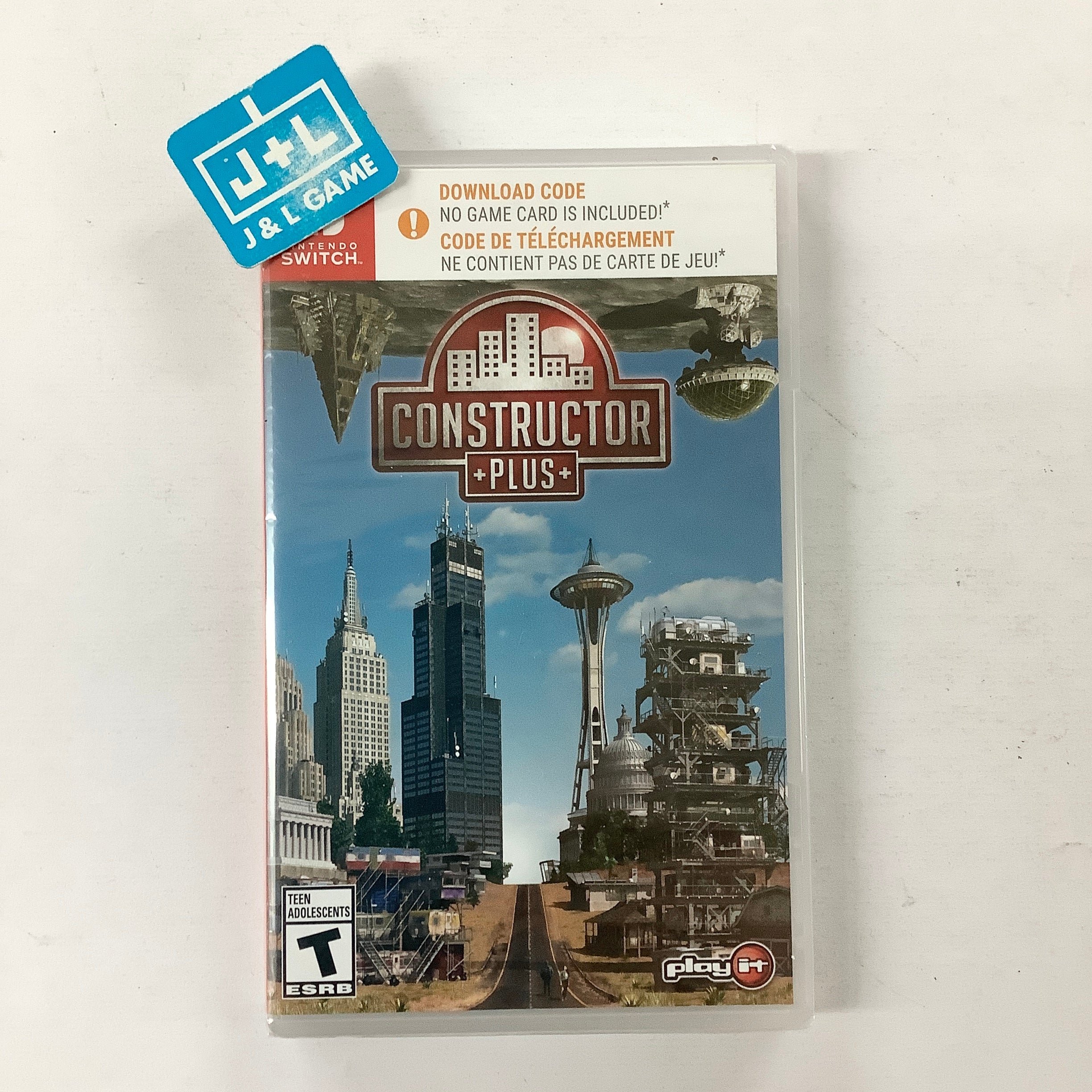 Constructor Plus (No Game Card) - (NSW) Nintendo Switch Video Games Play It   