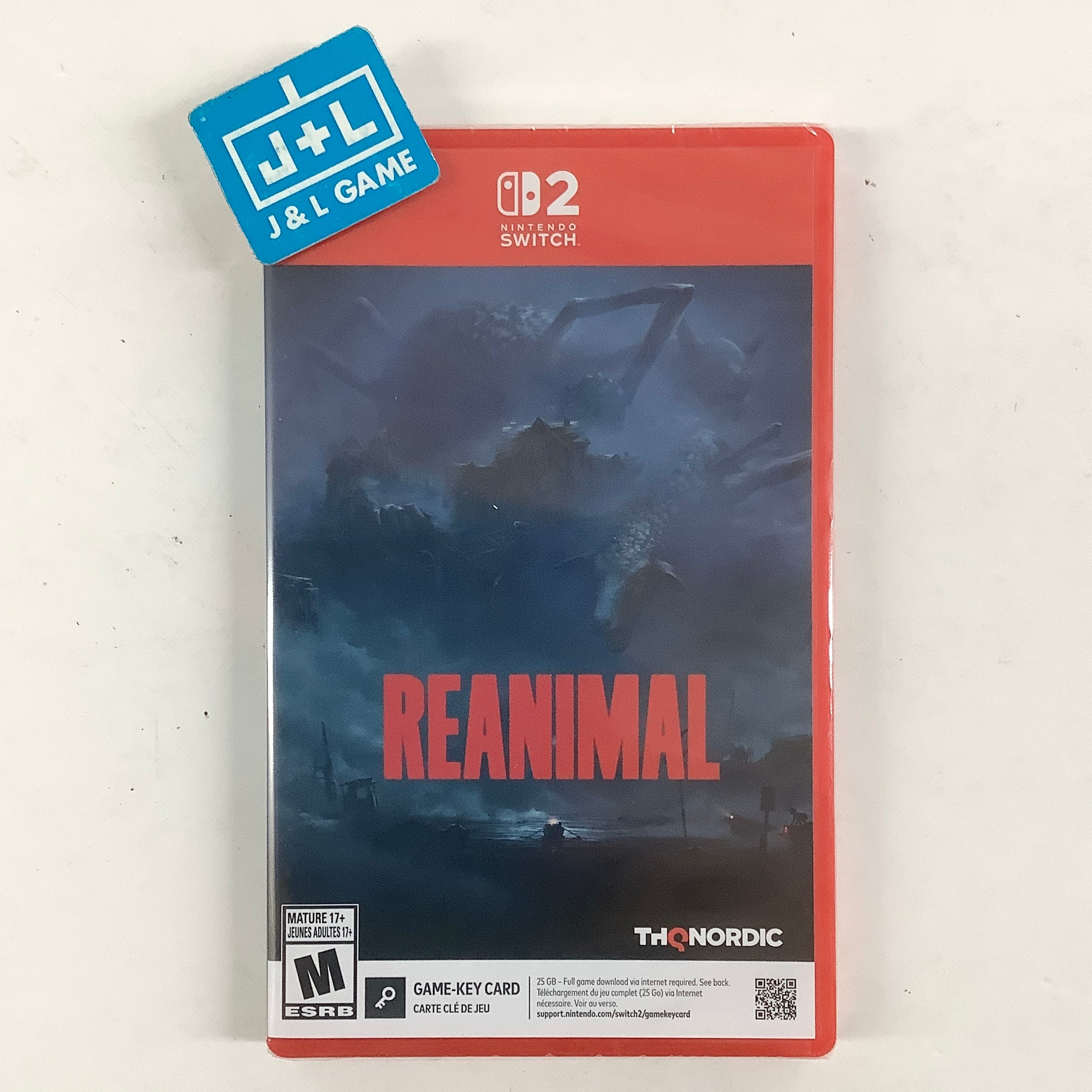 REANIMAL - tampilan sampul game