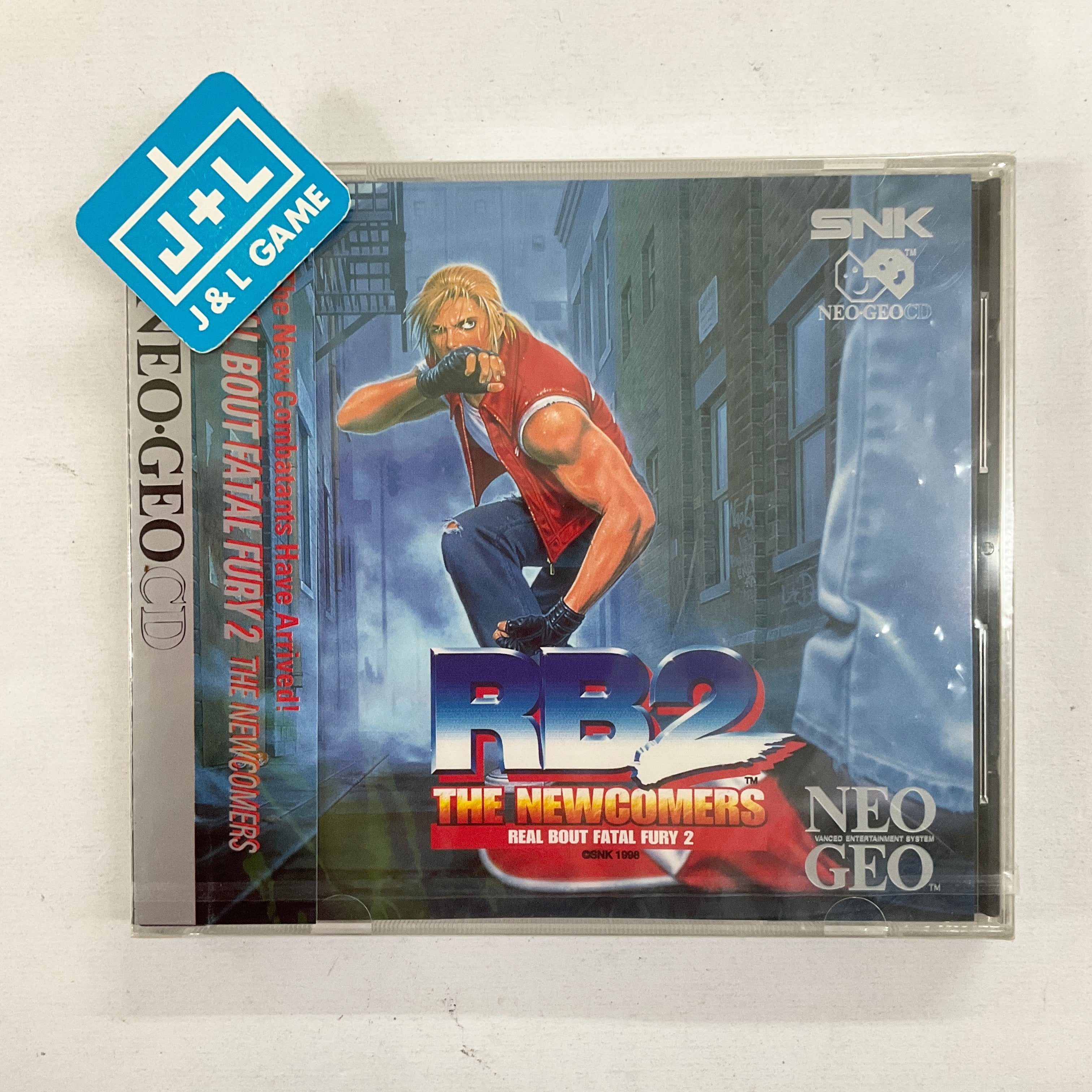 Real Bout Garou Densetsu 2 - SNK NeoGeo CD (Japanese Import) Video Games SNK