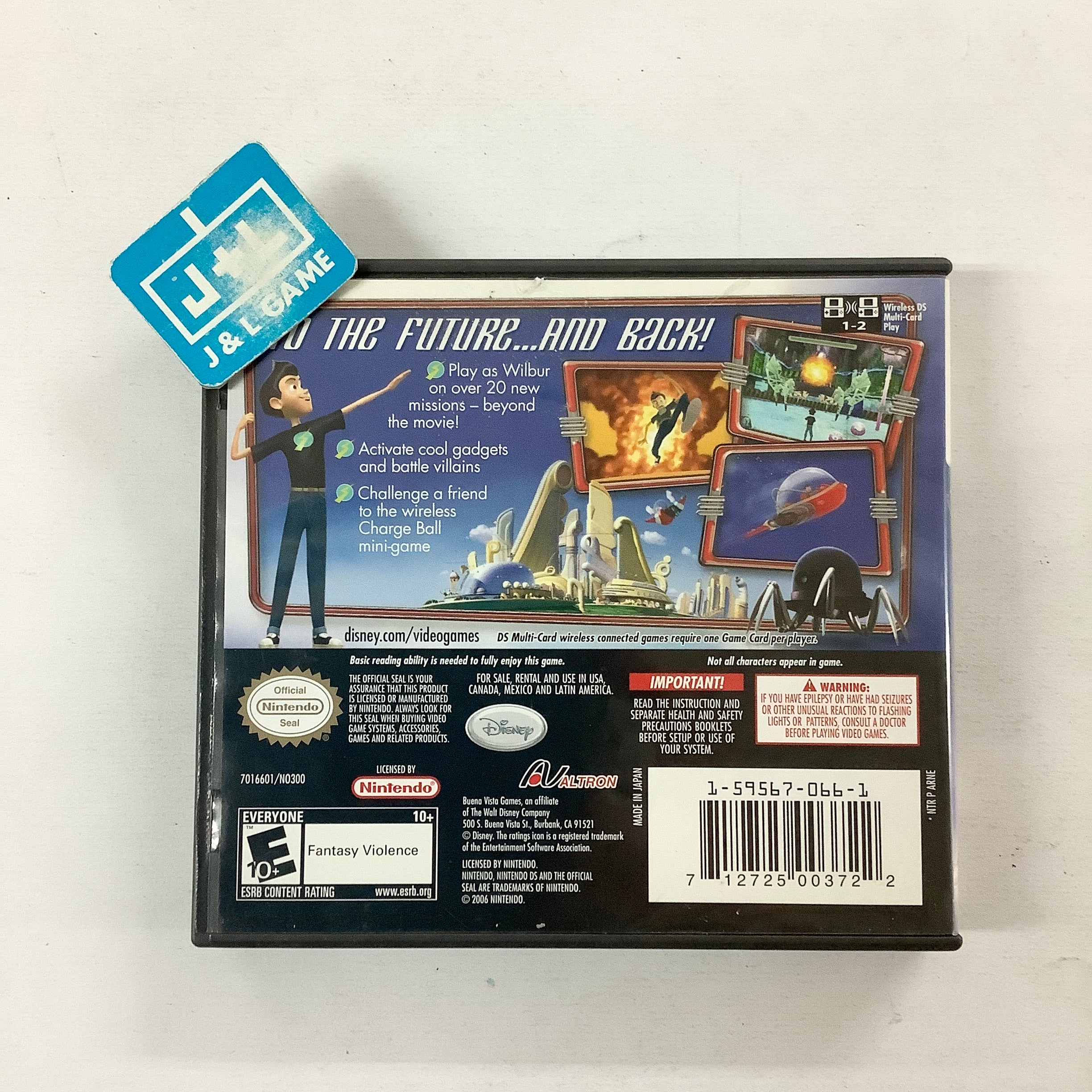 Disney's Meet the Robinsons - (NDS) Nintendo DS [Pre-Owned] Video Games Disney Interactive Studios   