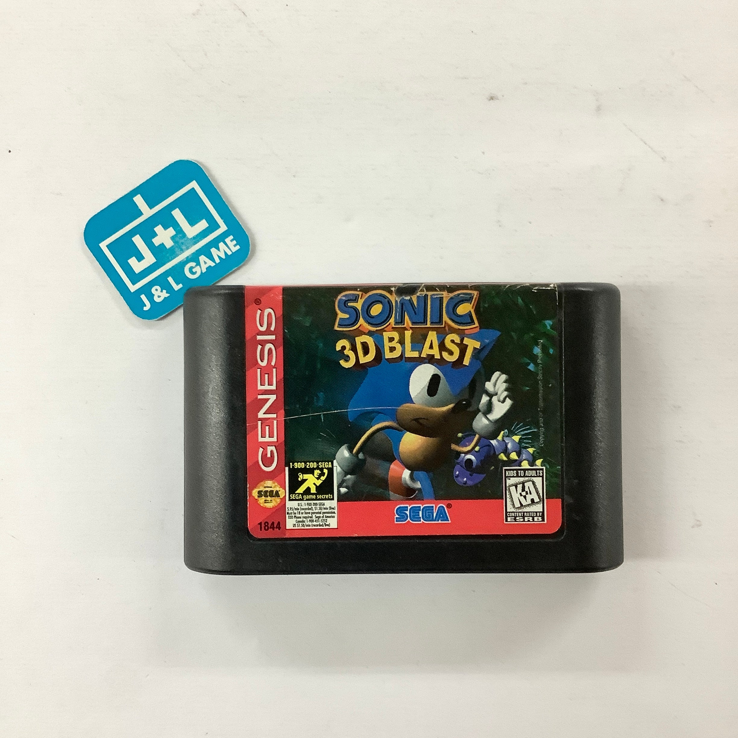 ＳＥＧＡSONIC ブリスター Sonic 3D Blast - (SG) SEGA Genesis [Pre-Owned] | J&L Game