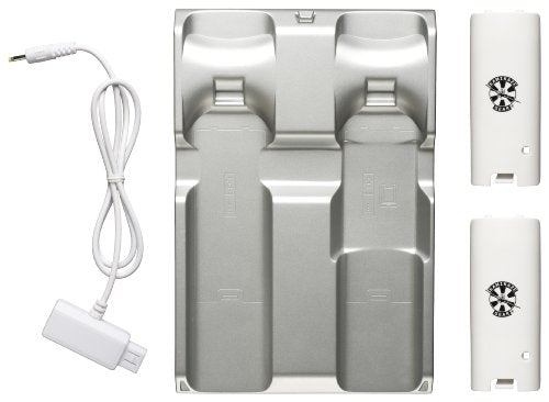 Kamikaze Gear Wireless Charging Dock Duo (White) - Nintendo Wii Accessories Kamikaze Gear   
