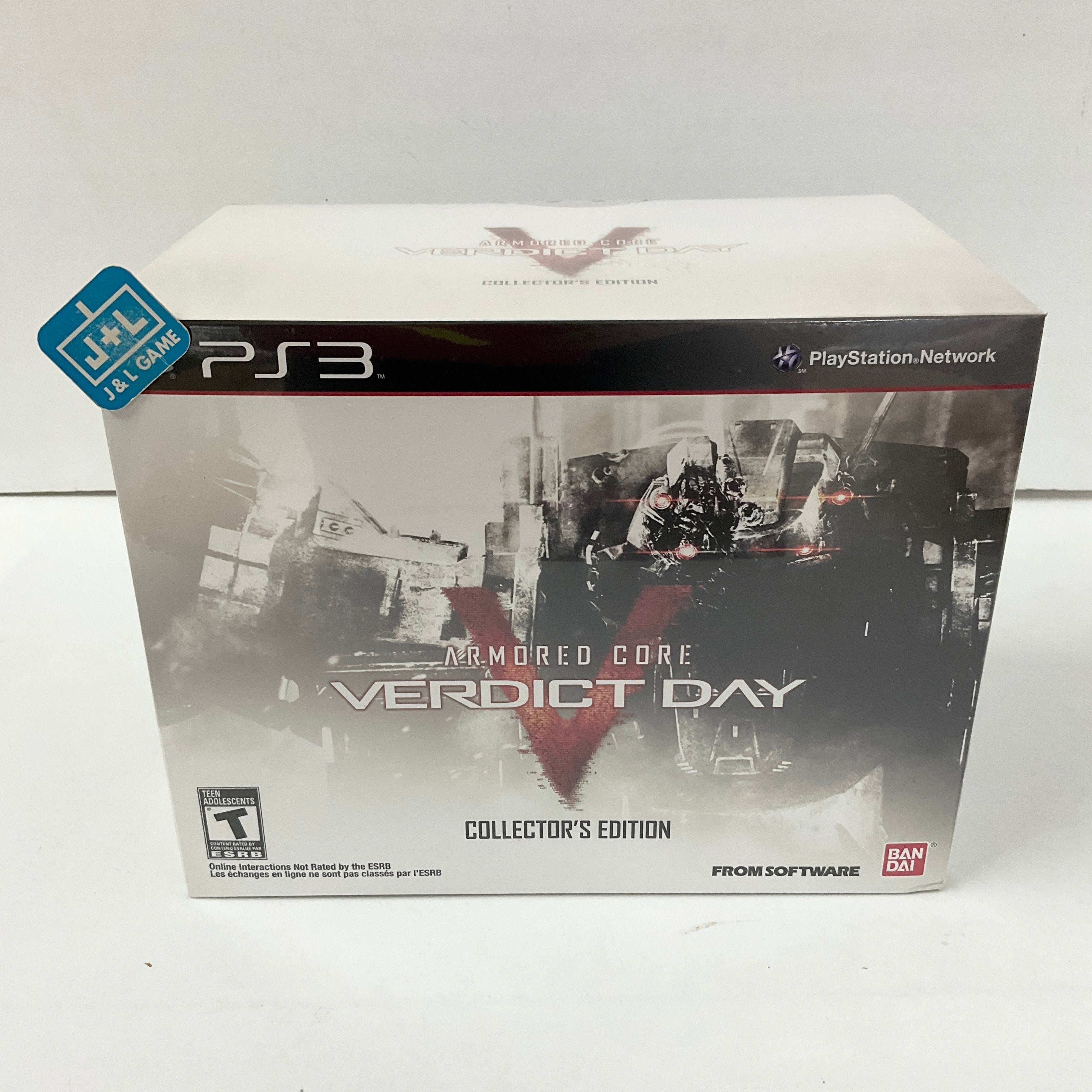 Armored Core Verdict Day Namco Exclusive Collectors Edition 72/250 - (PS3) Playstation 3 Video Games Namco