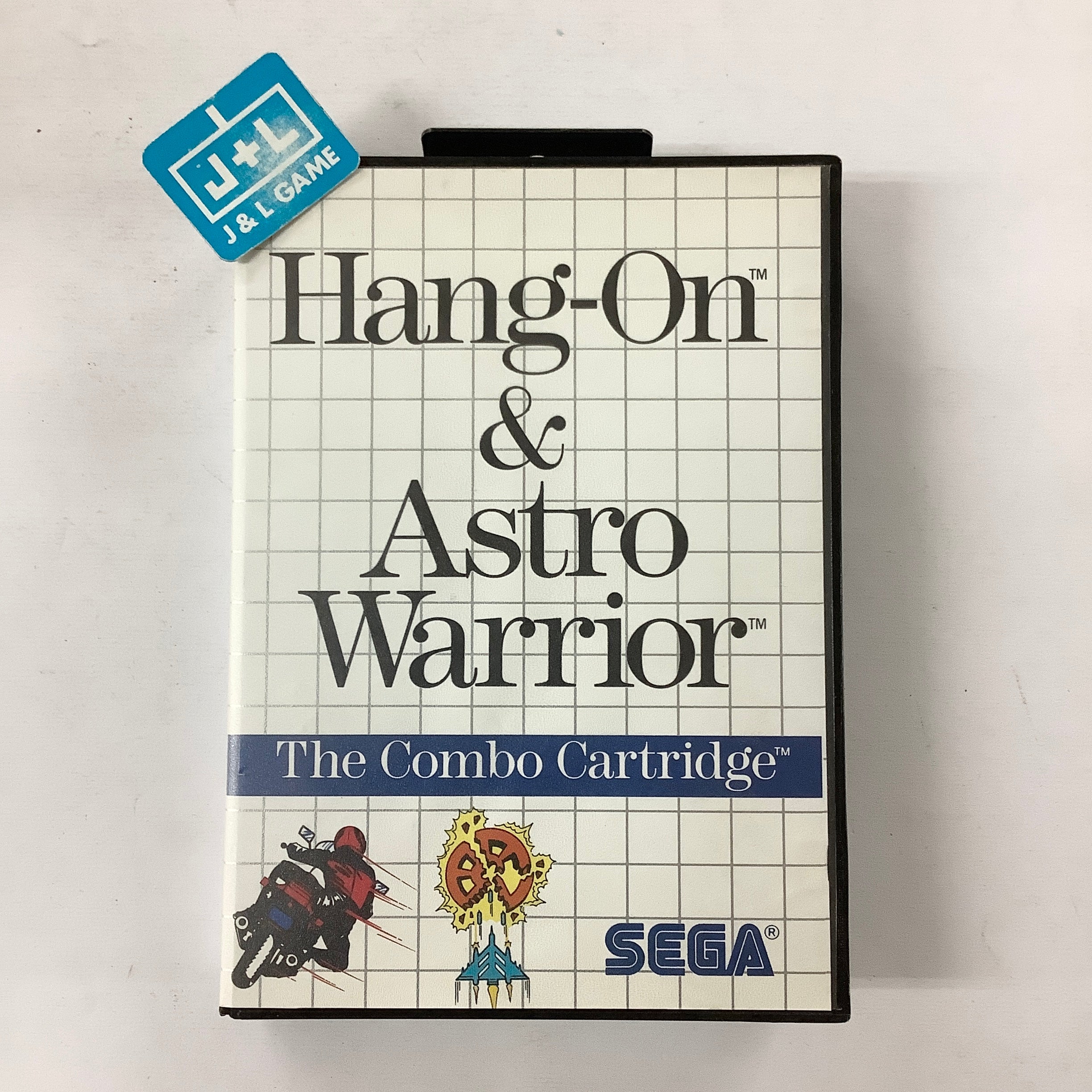 Hang-On & Astro Warrior - SEGA Master System [Pre-Owned] Video Games Sega   